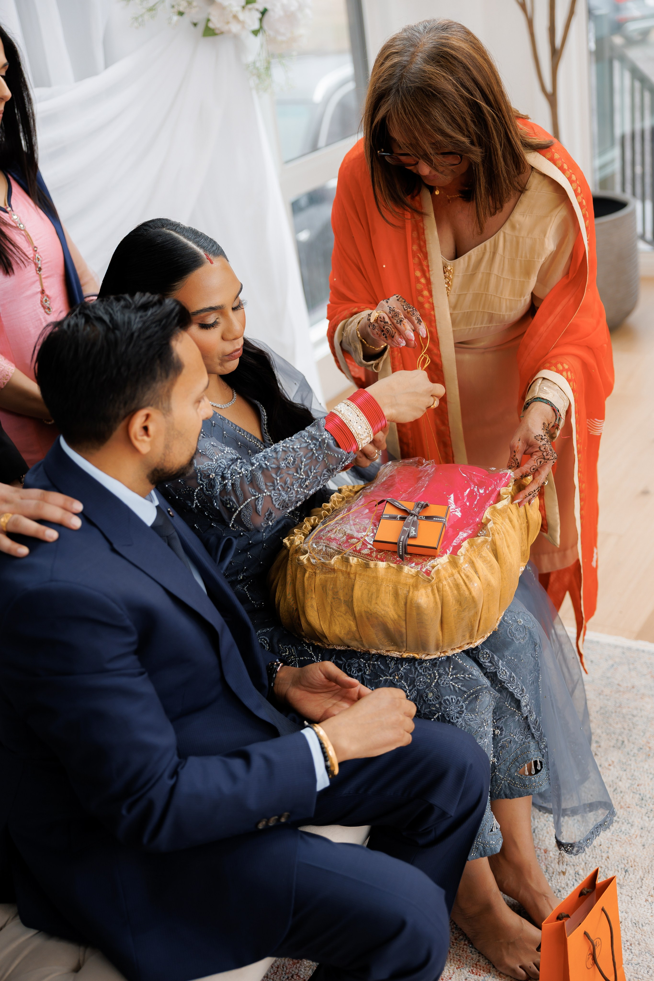 Rokha ceremony. Home