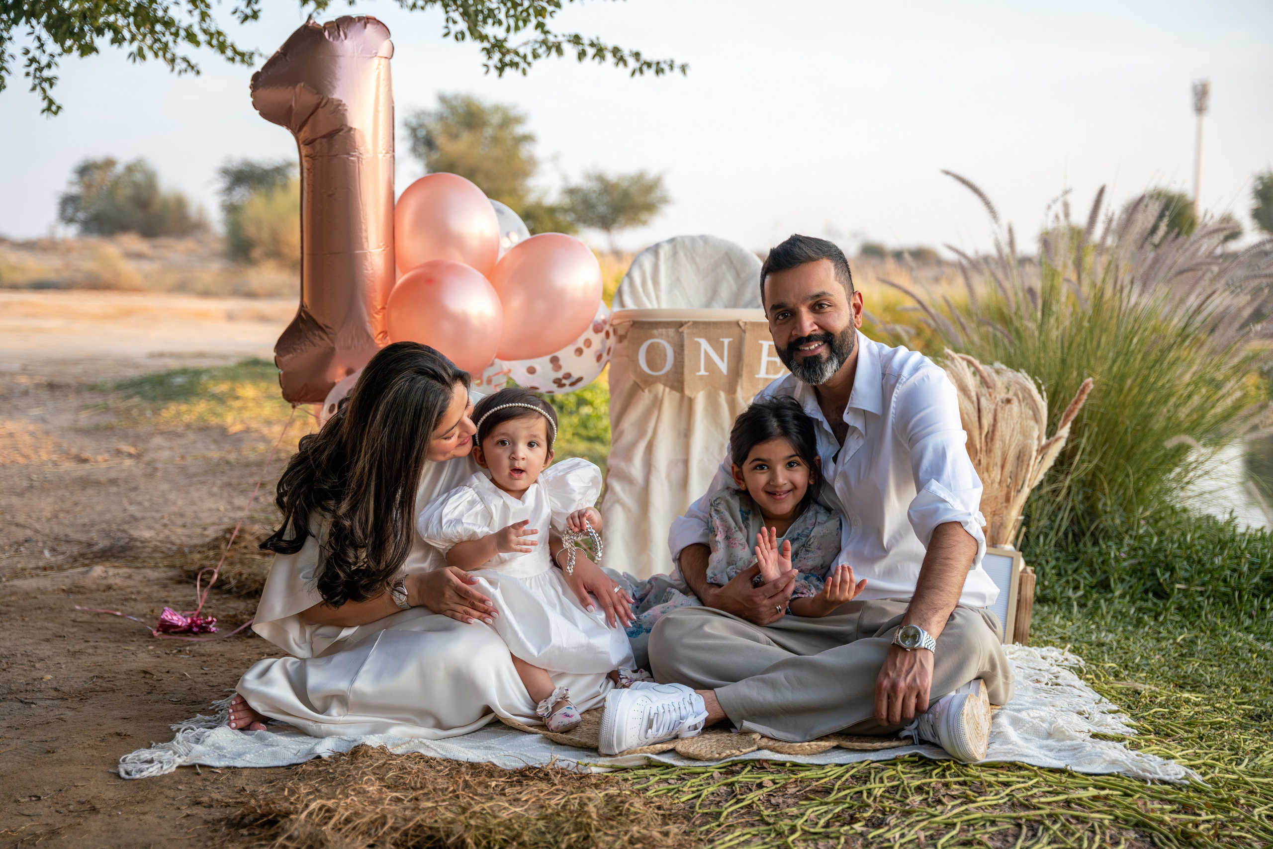 Little sister turns 1!. Angela Iakovleva — Family Photographer in Dubai