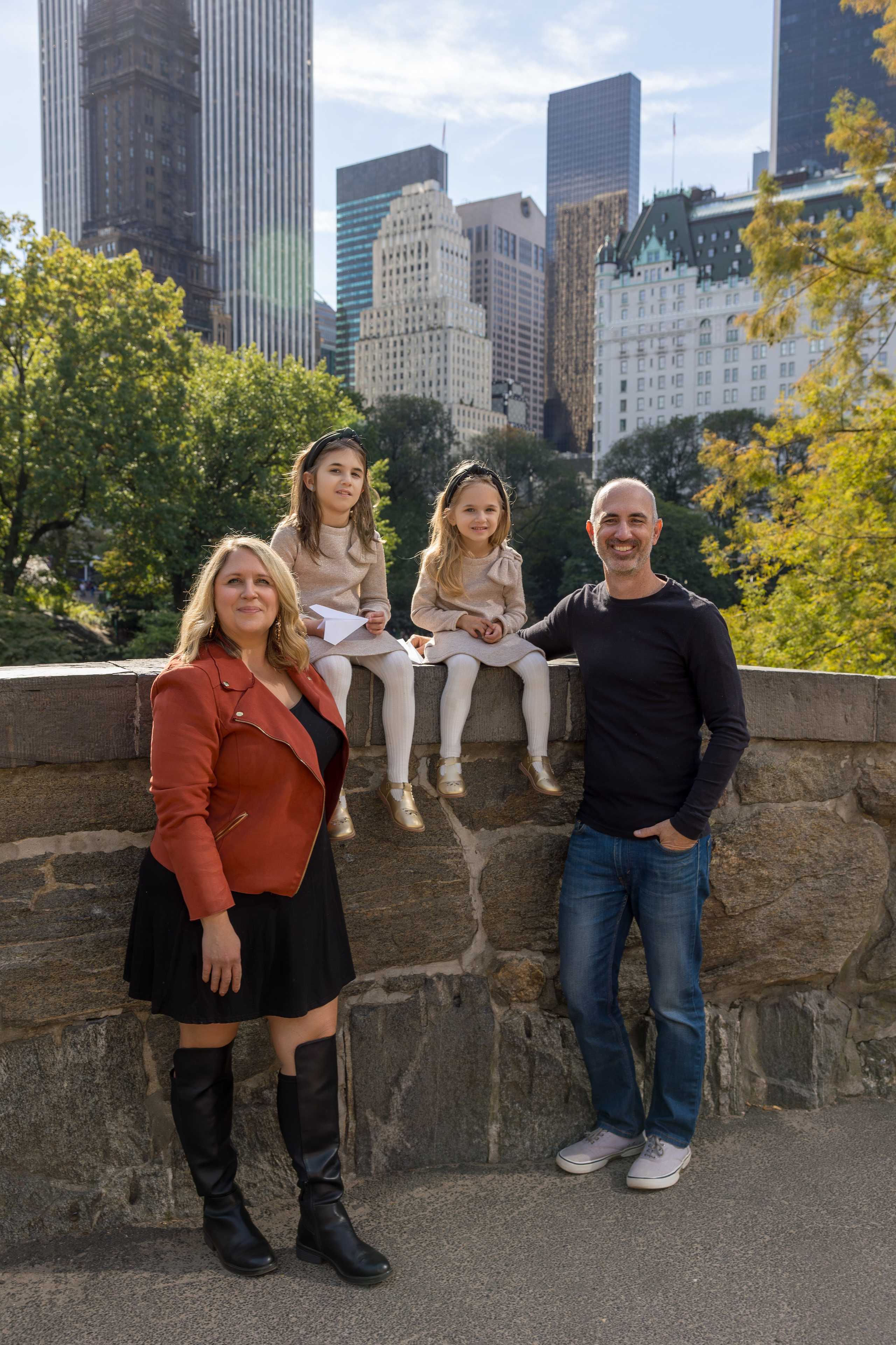Together in Central Park. Family, lifestyle, and commercial photography in New York and New Jersey