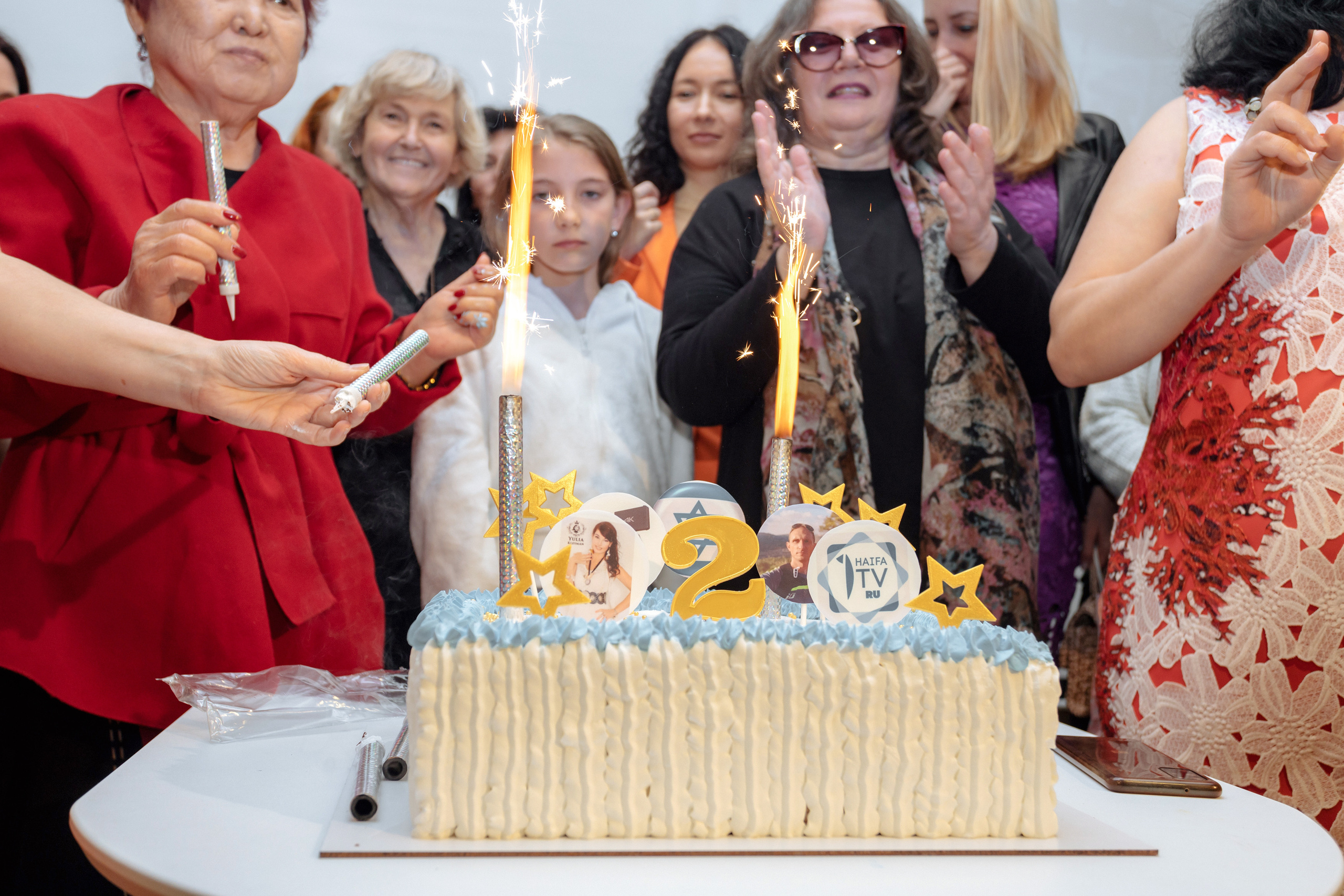 Birthday of Haifa TV. Съемка Дня Рождения Хайфа ТВ. Двухлетие. Home