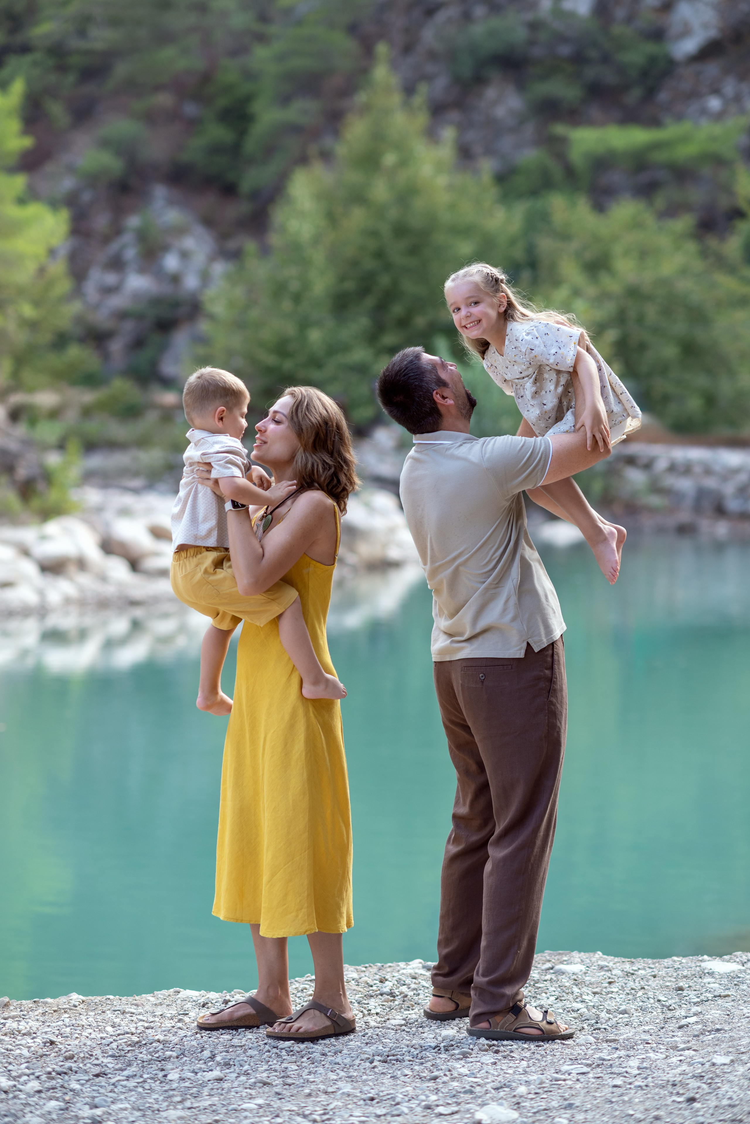 Семейная съемка в Кемере. Фотограф Анталия, Кемер, Белек, Сиде Дарья Кая