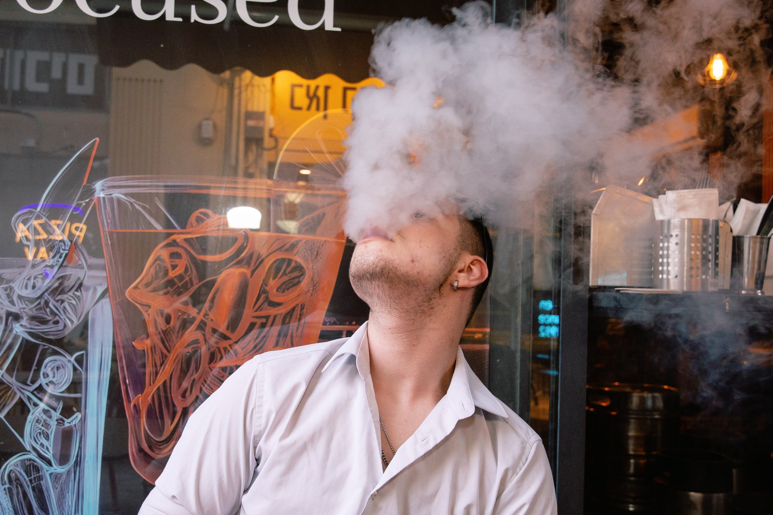 Контентная съемка для бара Focus. Портретный и репортажный фотограф в Израиле Рома Бирман