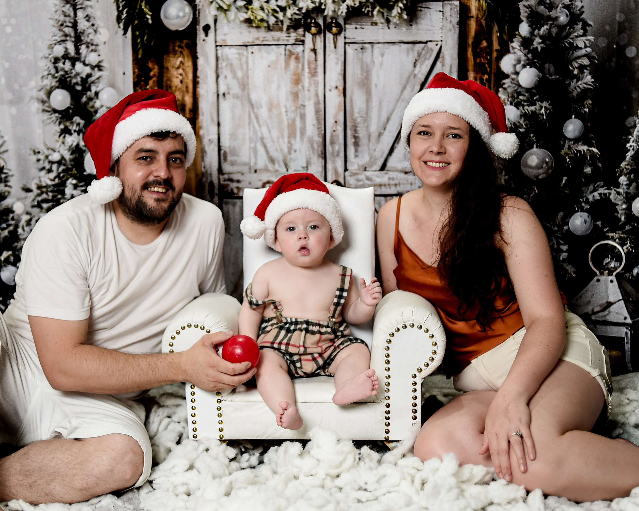 Sesión Navideña Julian. Fotografo de casamiento en misiones y fotógrafo de familia  Posadas