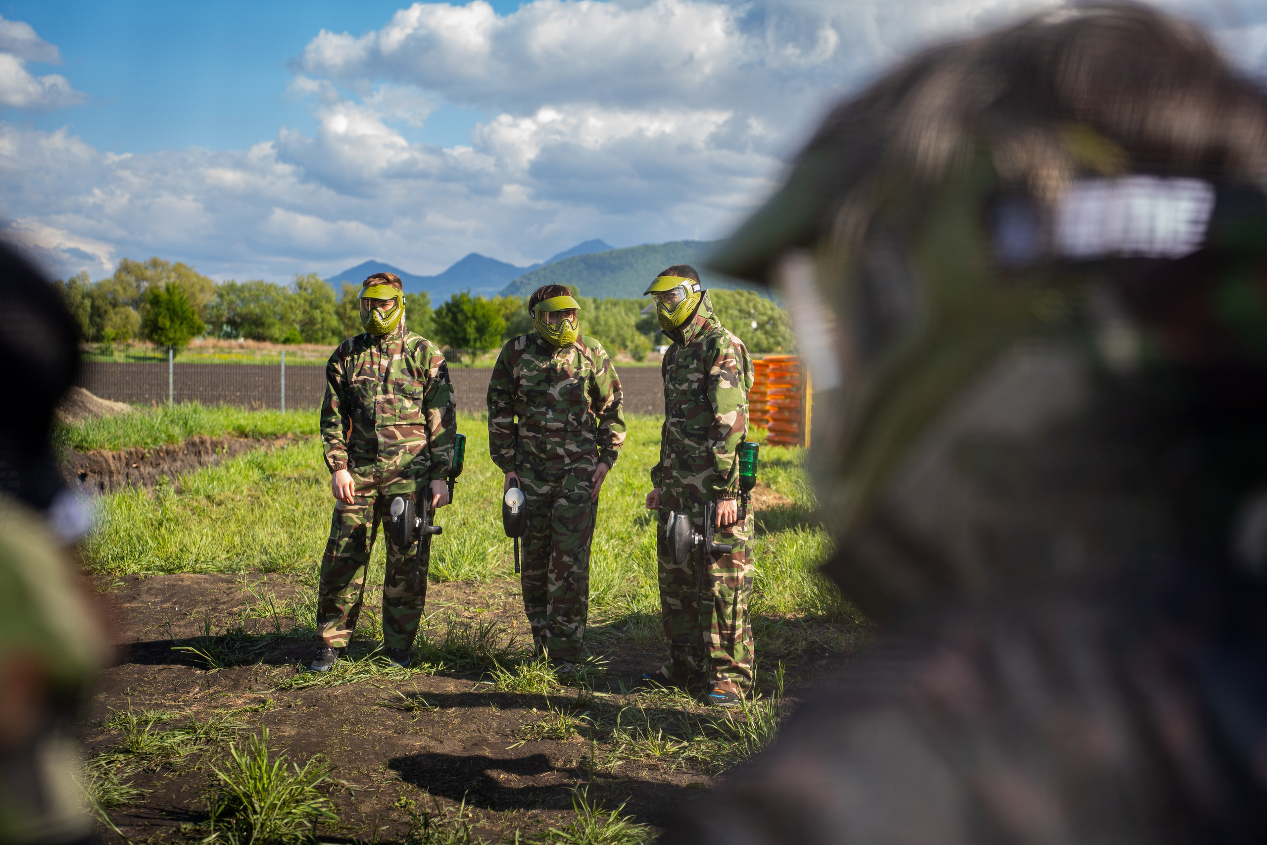 Deschidere Arena Paintball Brasov. Adelinne