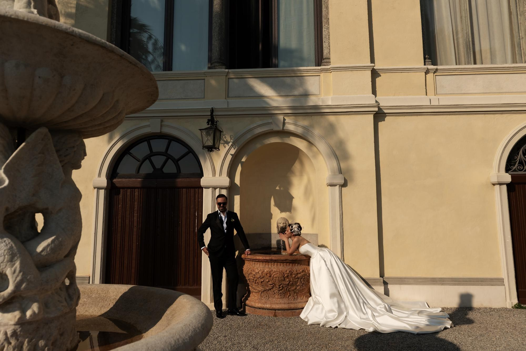 Elopement photoshoot at Villa Monastero' June 24. Lake Como Wedding Photographer | Elegant & Timeless Photography in Italy