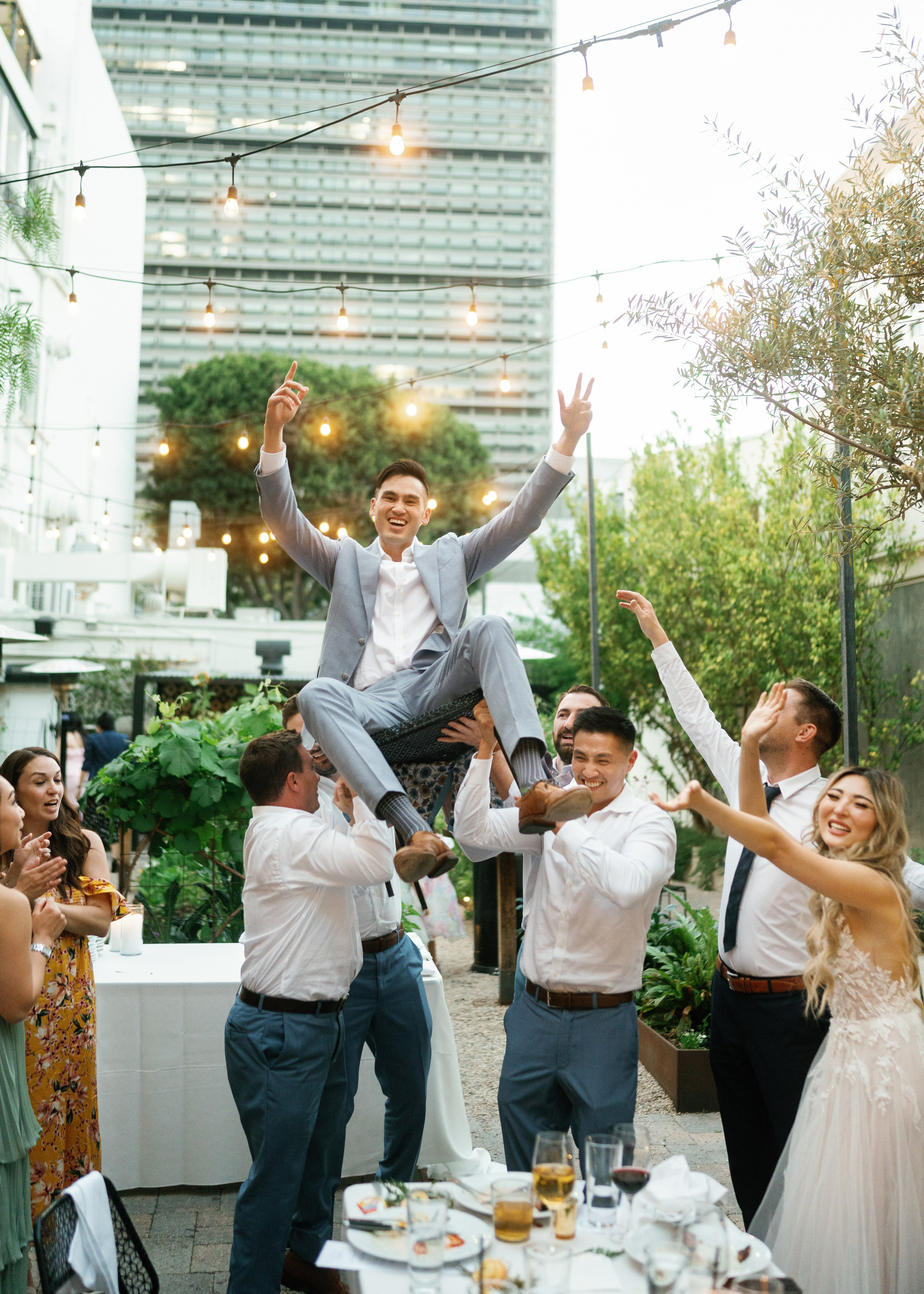 Wedding at Conrad Hotel Los Angeles. Wedding Photography & Videography Team in California, Los Angeles, San Francisco, San Diego and Travel