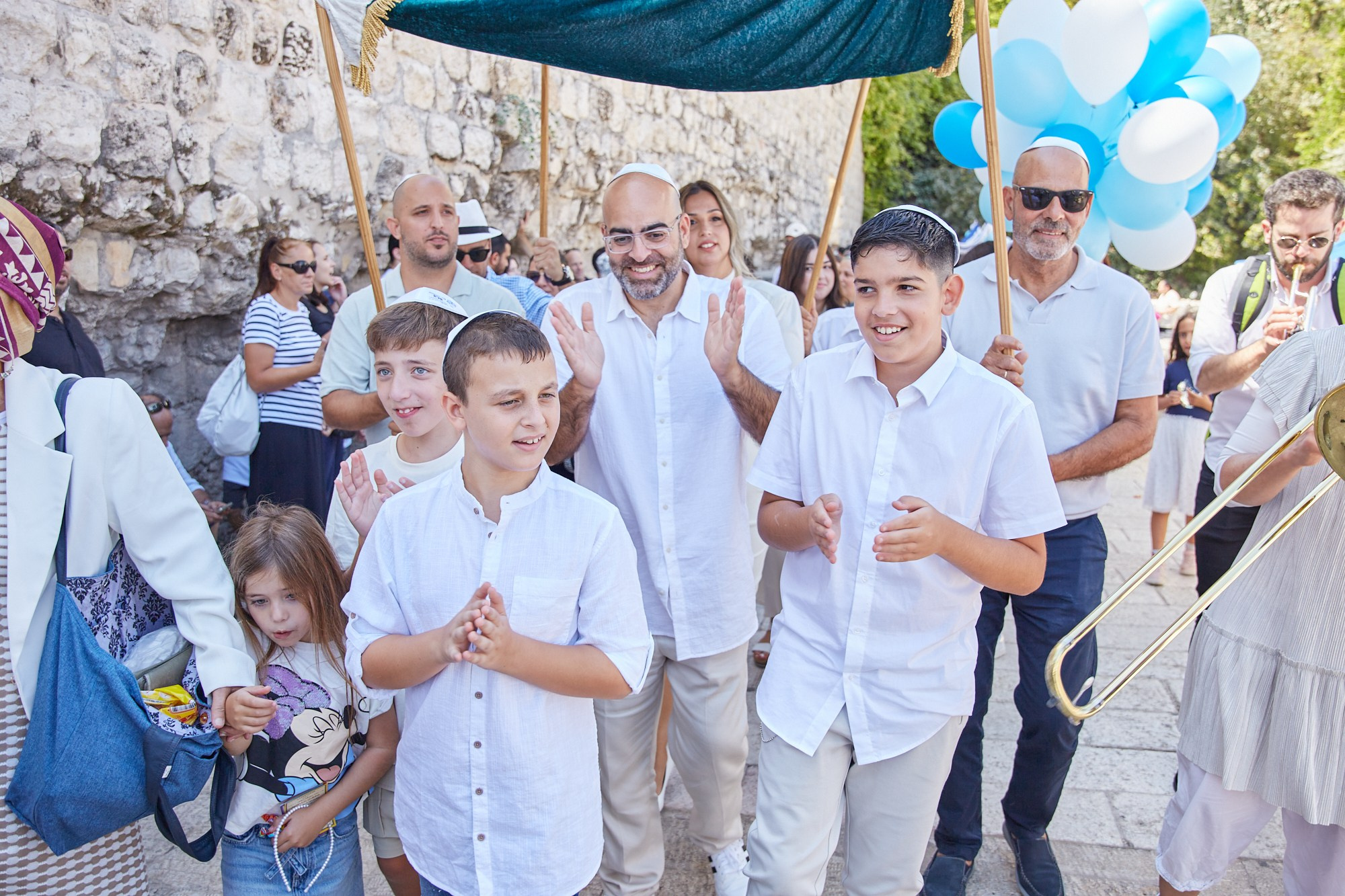 Бар-мицва на Котеле. Портретный и репортажный фотограф в Израиле Рома Бирман