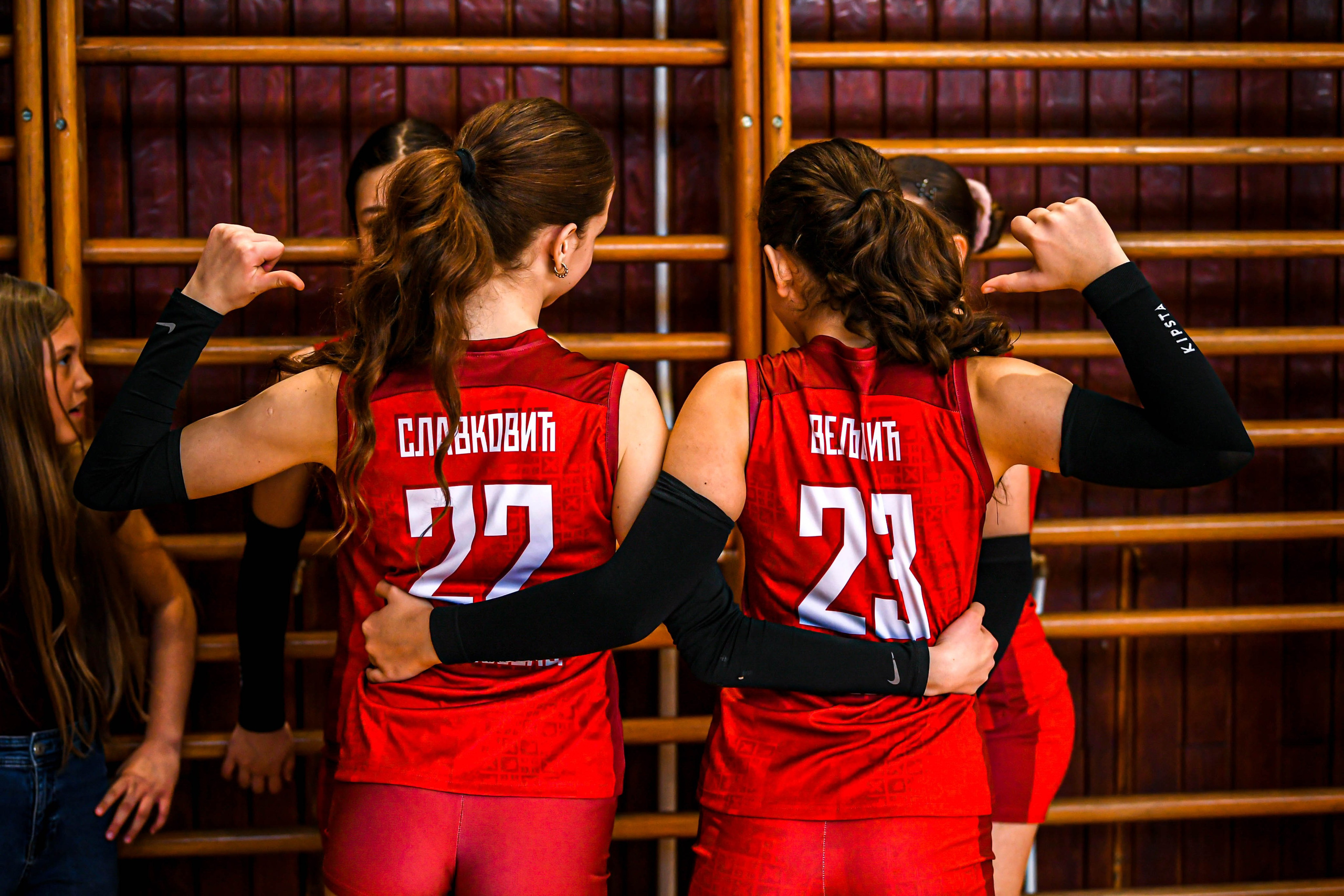 Odbojka 22.03.  Radnicki KG — BlockVolley JAG. Foto Simic Jagodina