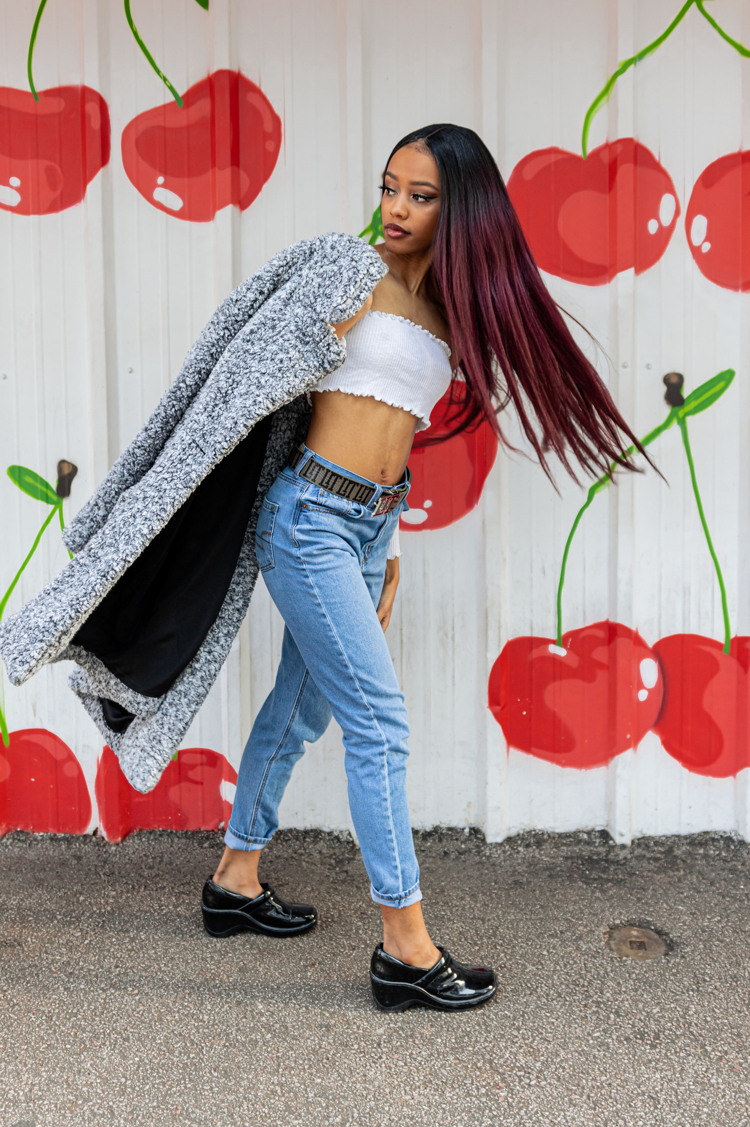 Shelby’s photoshoot at Taquero Mucho in Austin