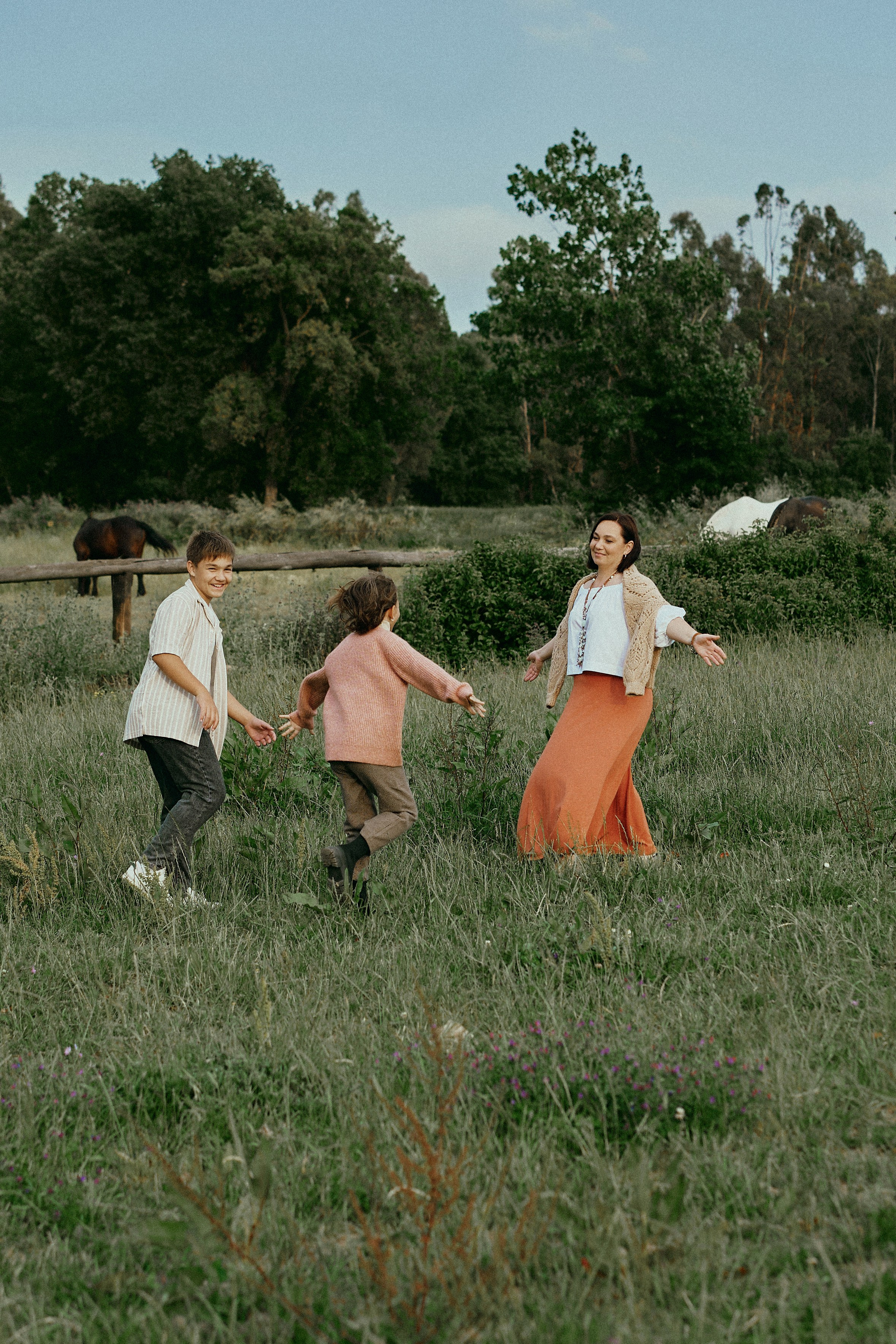 Летний день с лошадьми. Fotógrafa en España Zhanna Zakharchenko