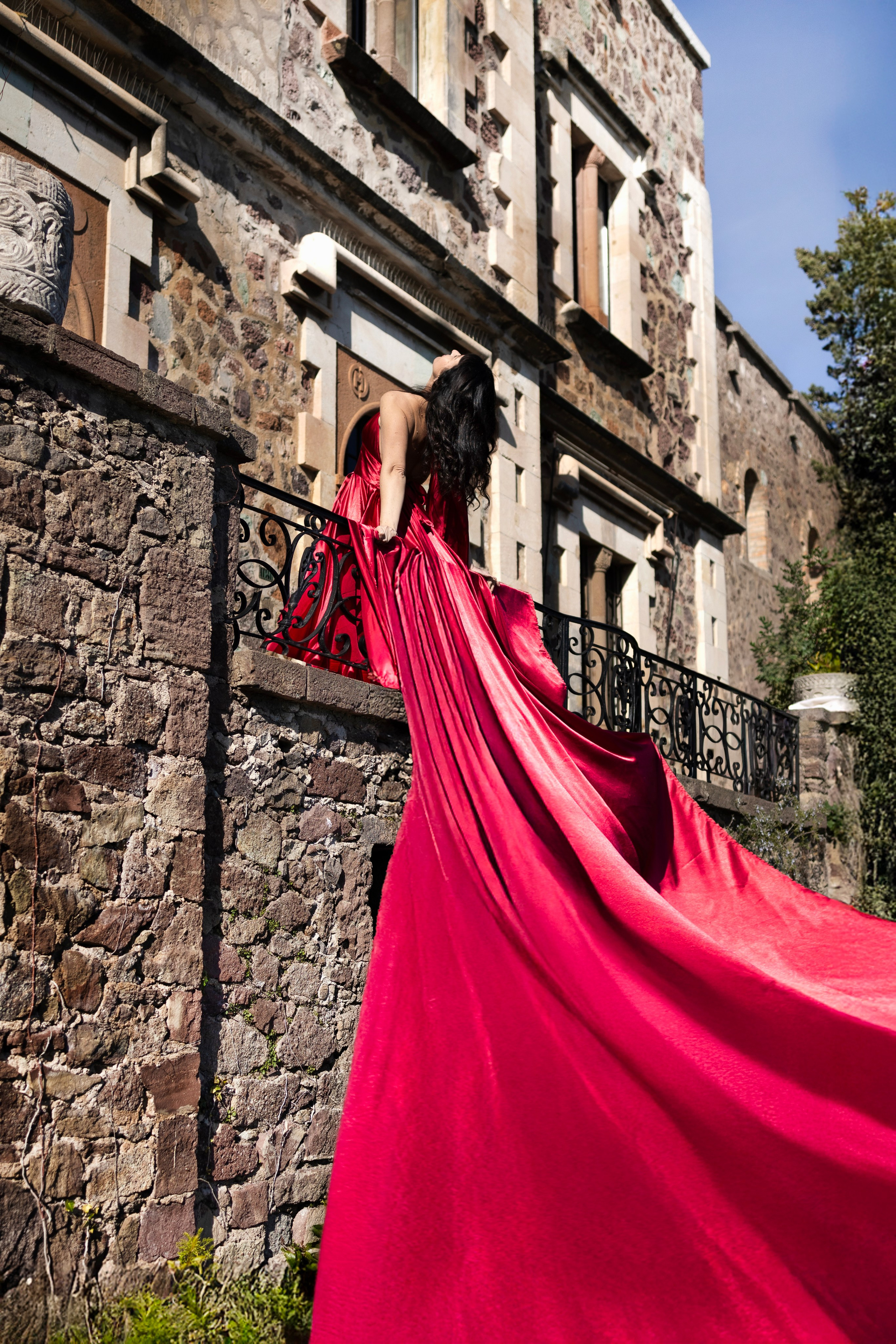Long dresses shooting. Photographer in Munich