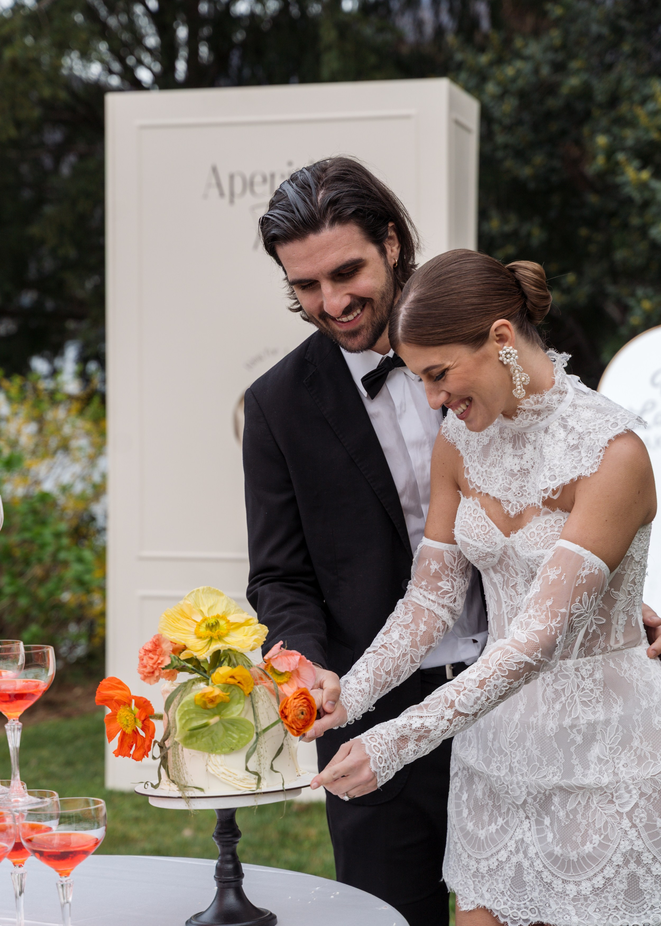 Serena & Dave Aperol Wedding. Proposal Photographer in Lake Como