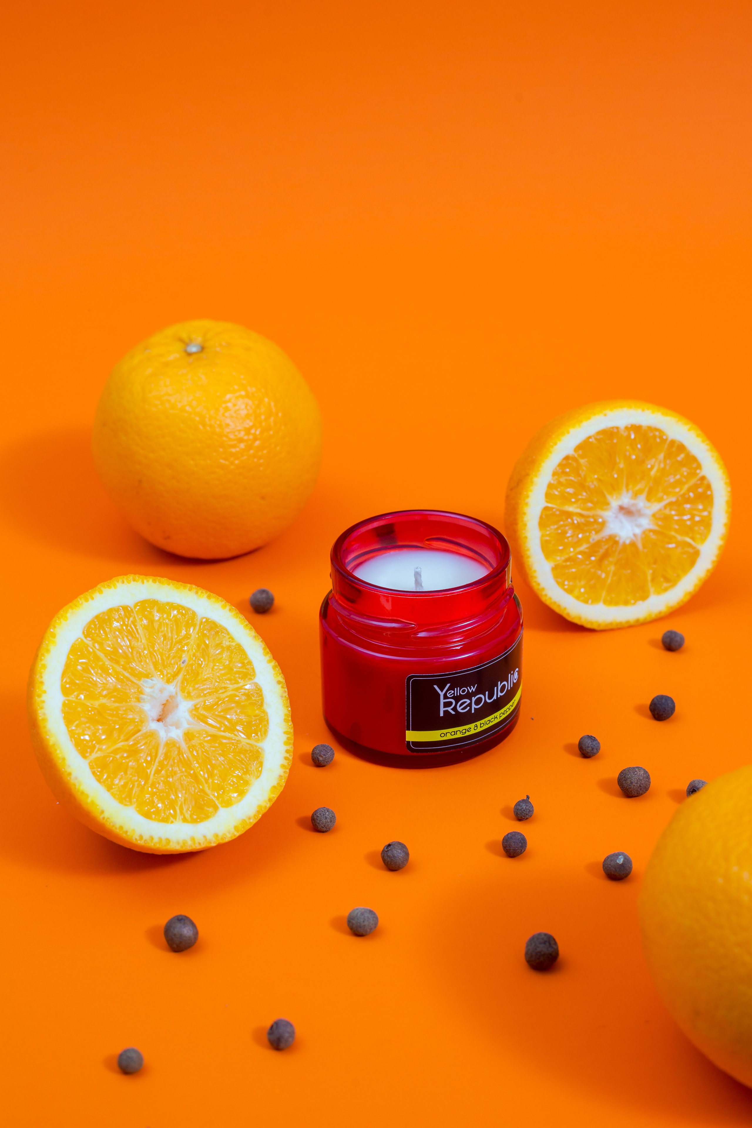 Aroma de pimiento picante y naranja jugosa