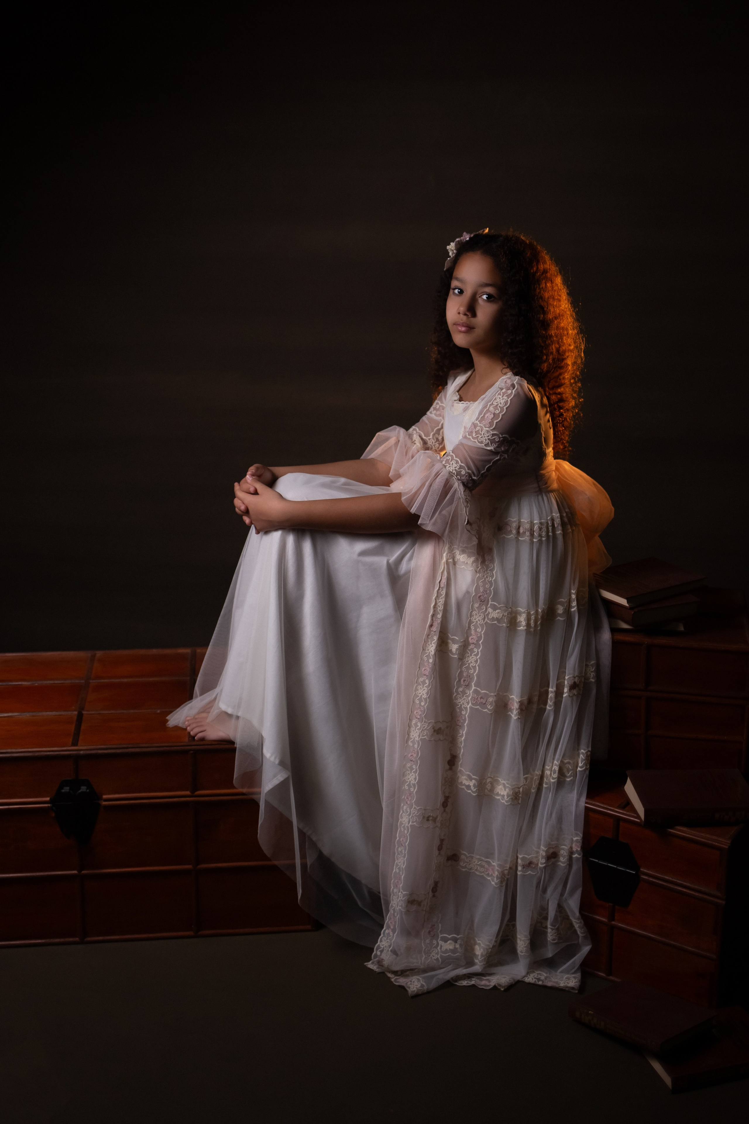 Comunión en el estudio. Профессиональный фотограф в Испании