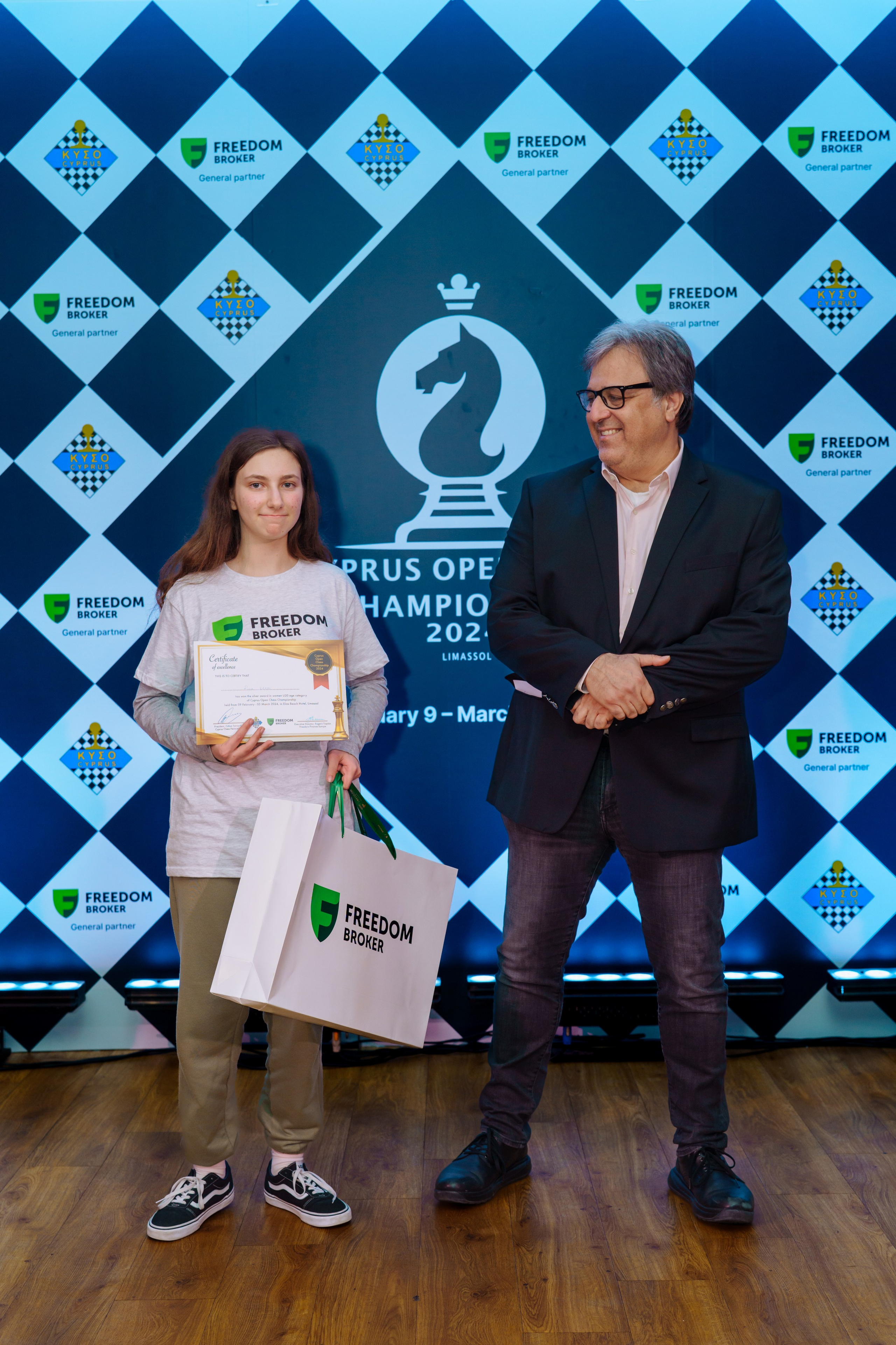 Chess. Photographer in Cyprus