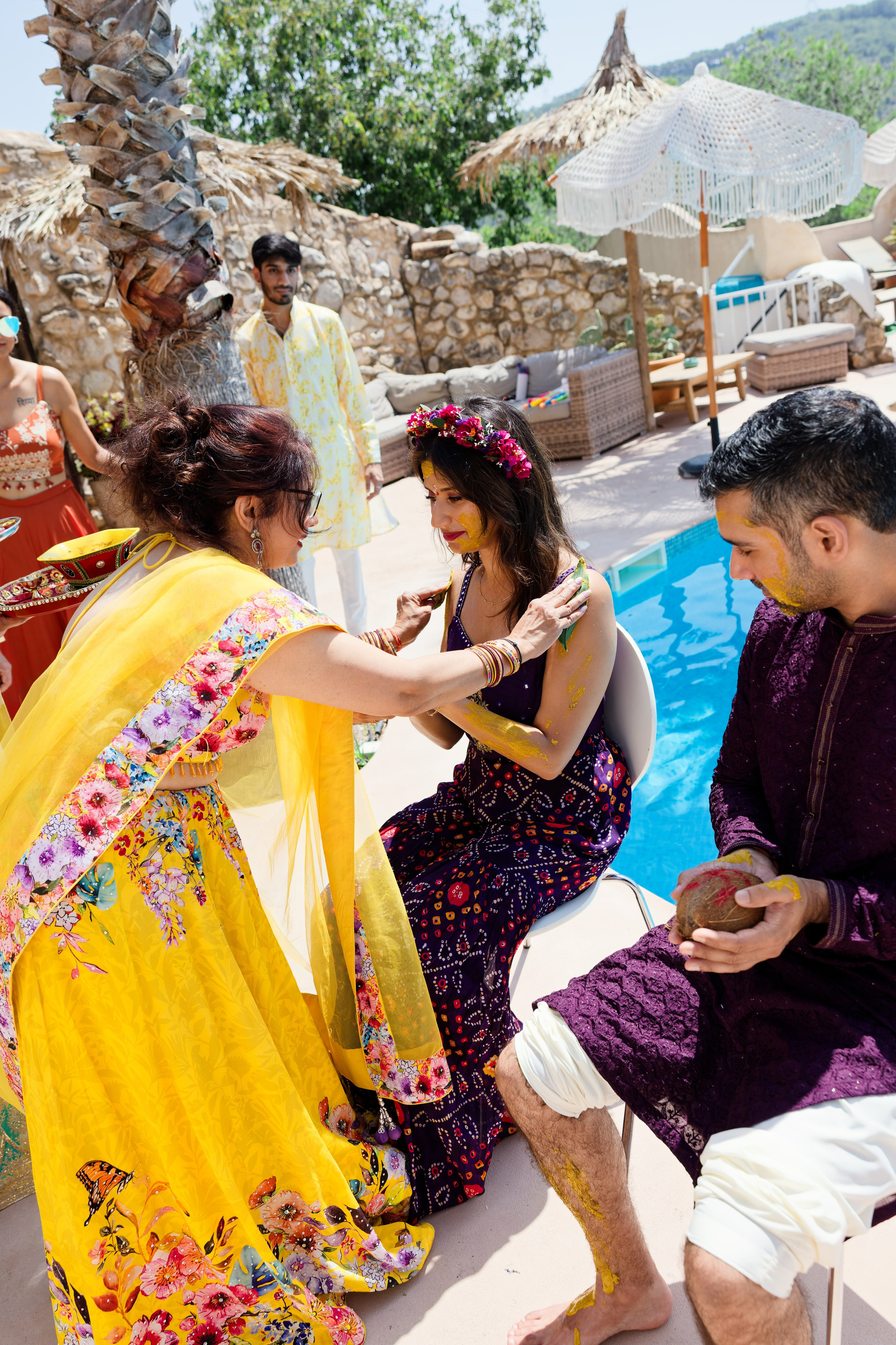 Haldi Ceremony & Mehndi Night & pre-wedding dinner, Barcelona