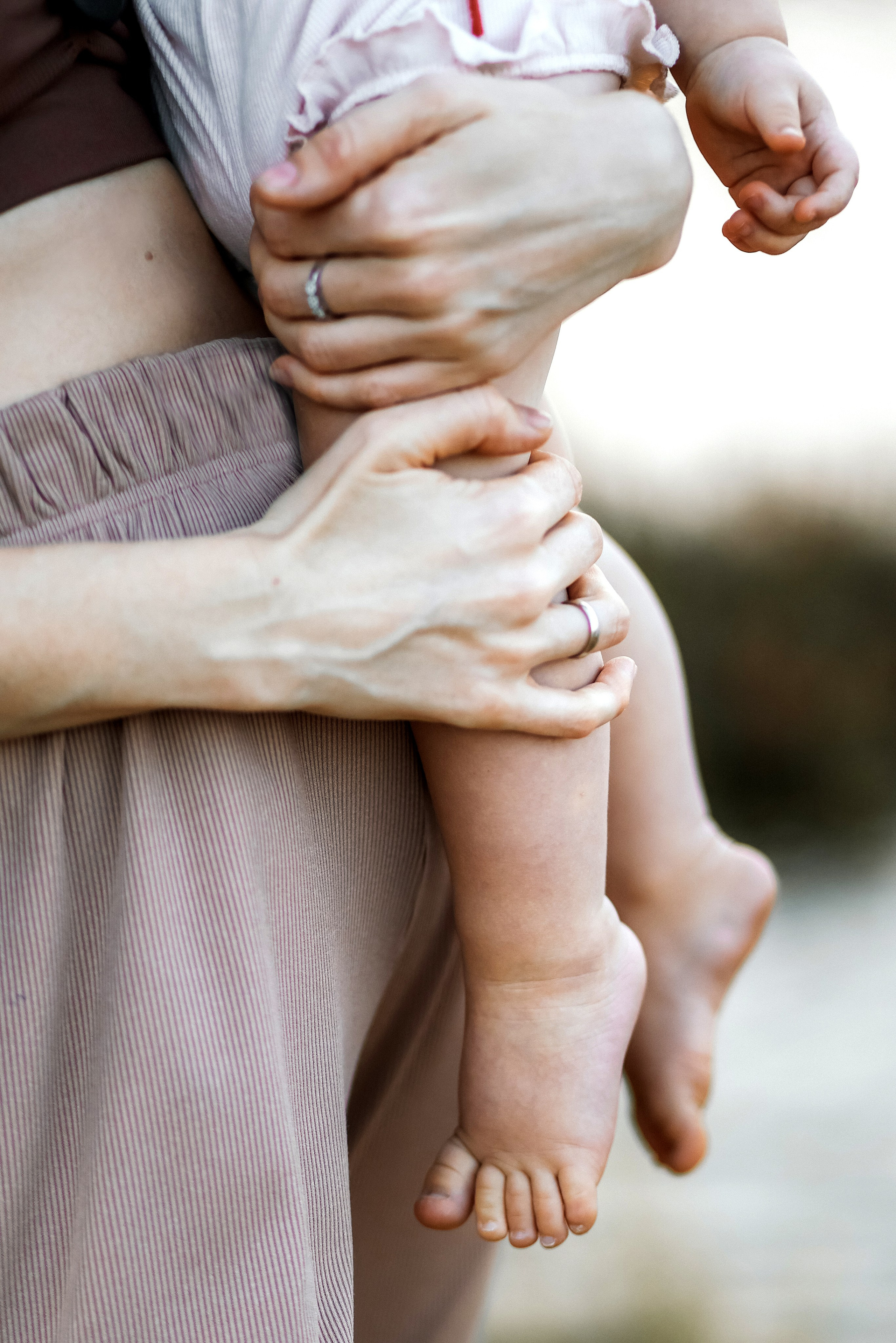 Little curls in Atlit. Family photographer in Israel