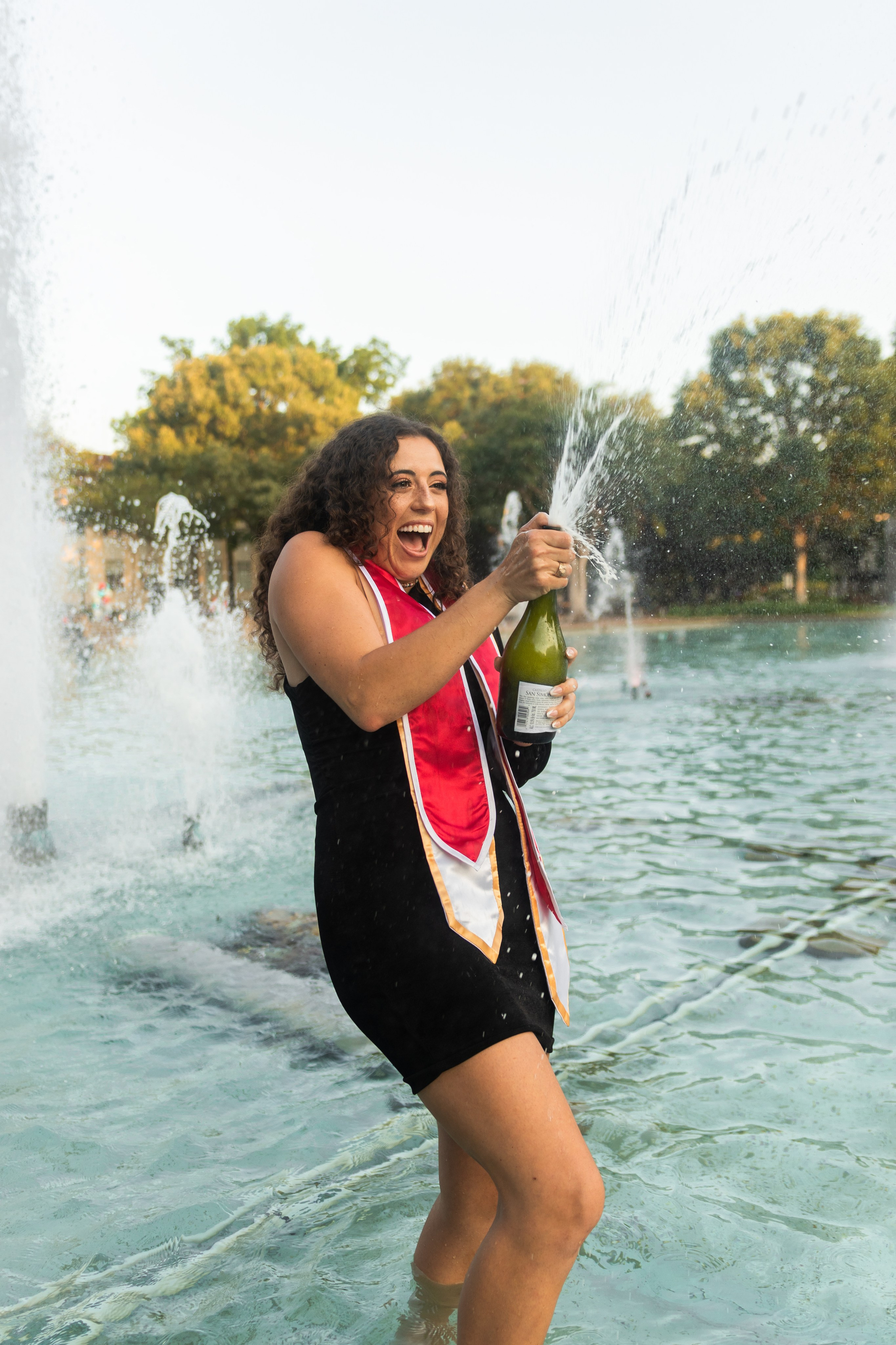 Alicia’s graduation photoshoot at the University of Houston