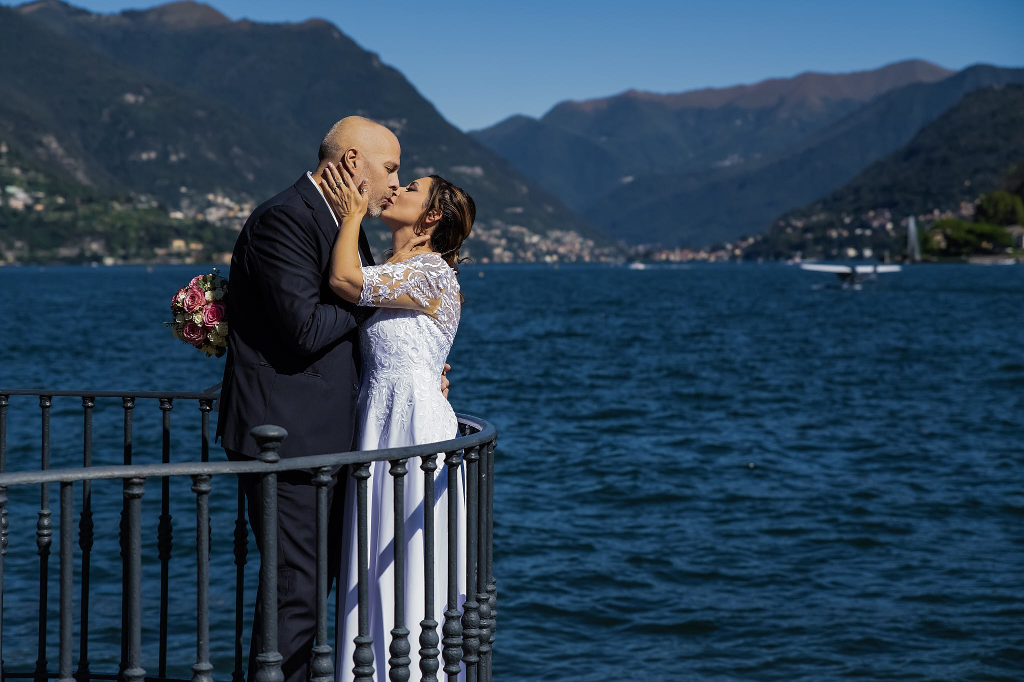 Karin & Guido. Fotografo matrimonio Lago di Como Ferrari Media Production