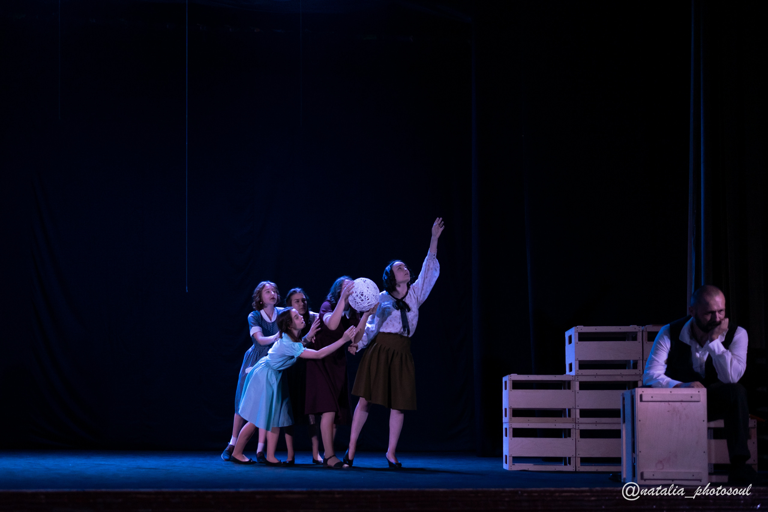 Performance “Our Town” School and Theater “Artist”. Photographer in Seoul Dobrokvashina Natalya