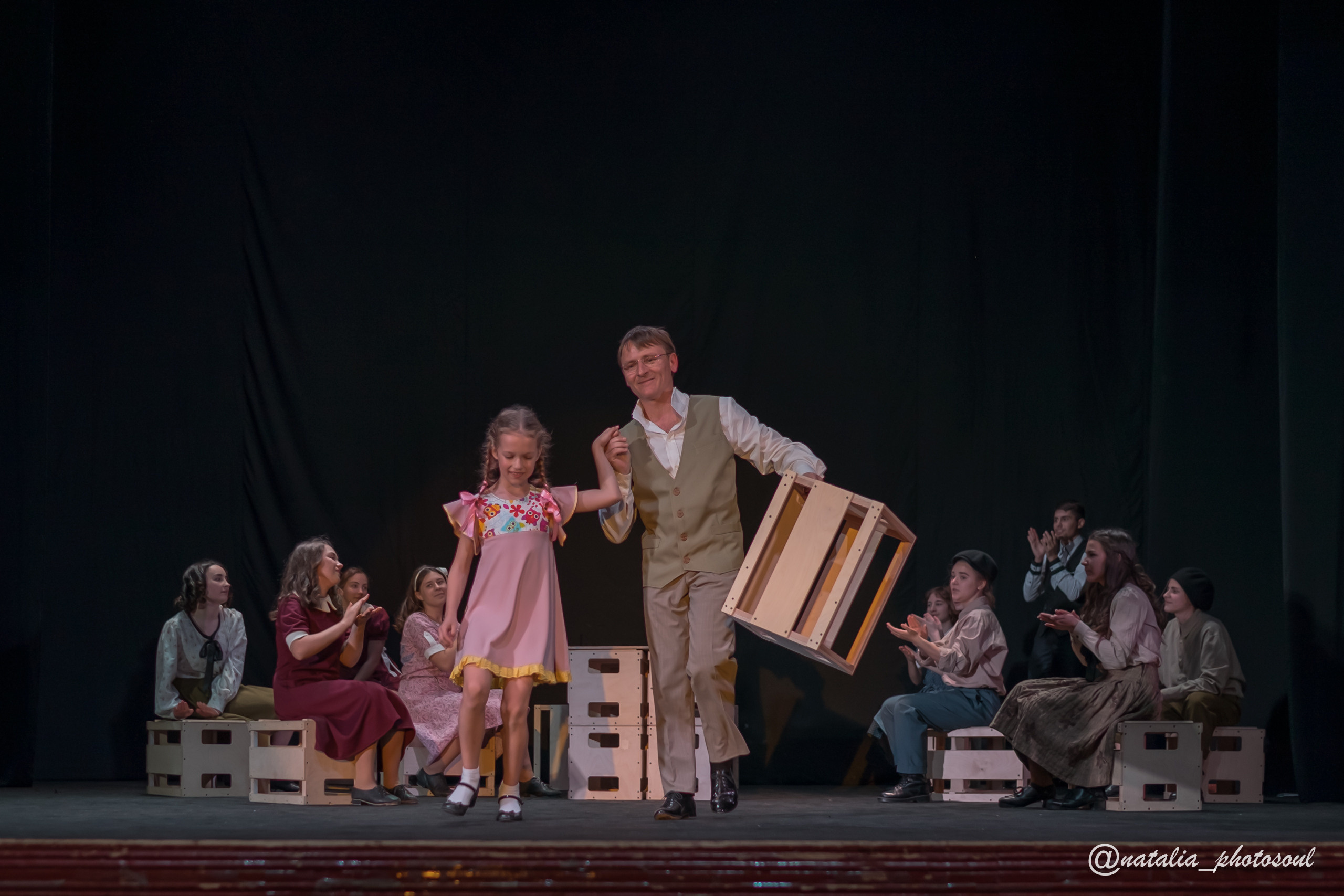 Performance “Our Town” School and Theater “Artist”. Photographer in Seoul Dobrokvashina Natalya