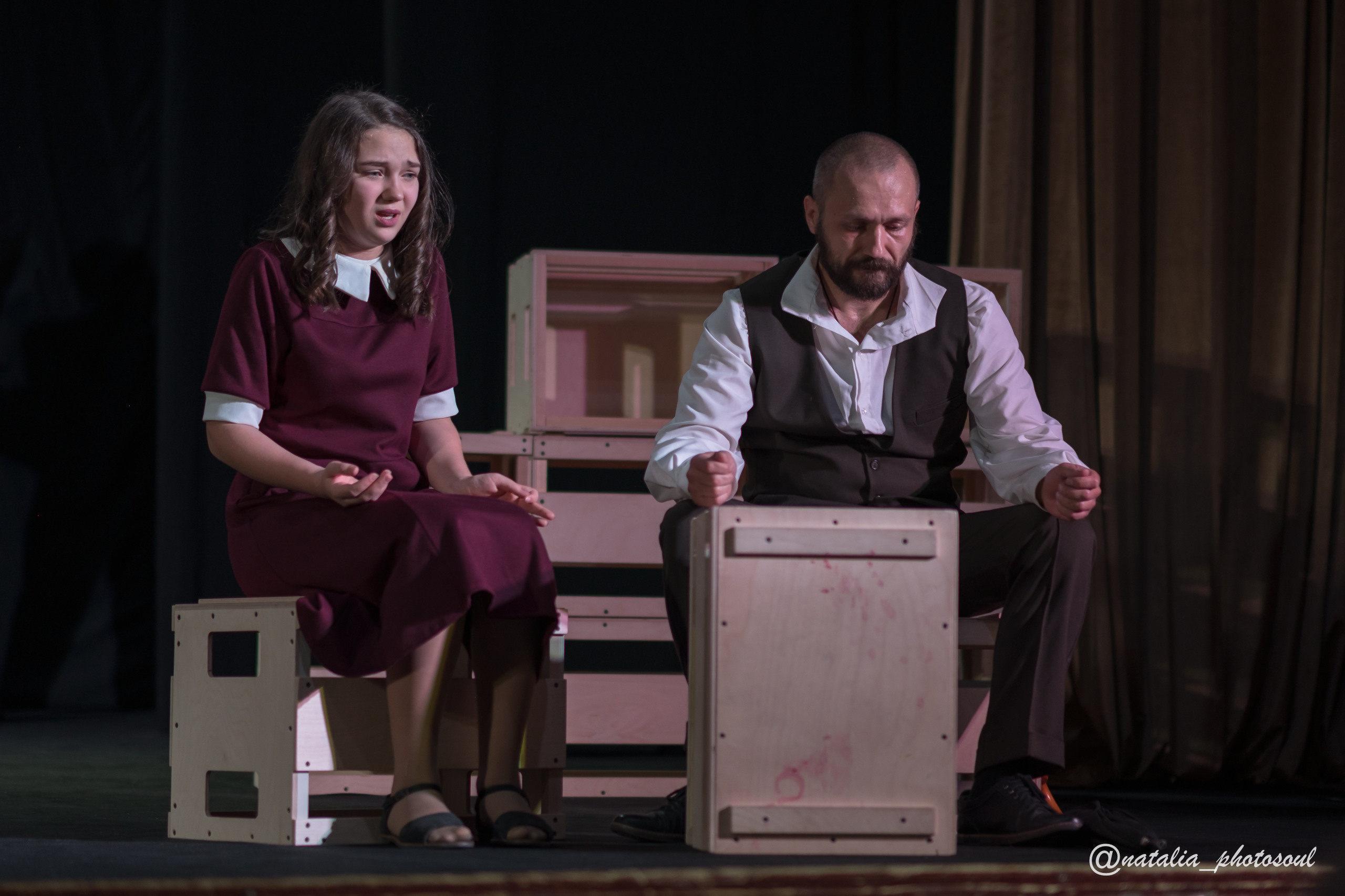 Performance “Our Town” School and Theater “Artist”. Photographer in Seoul Dobrokvashina Natalya