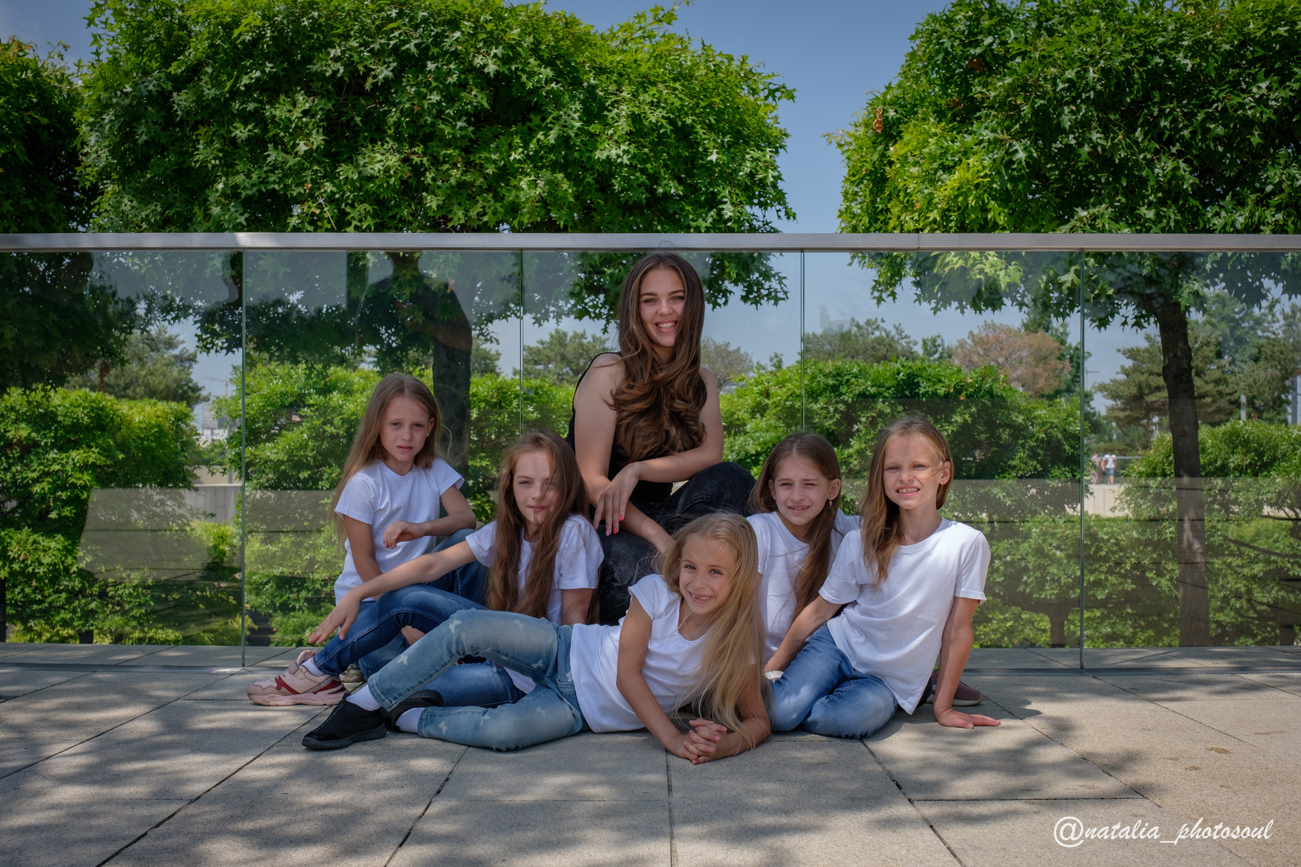 Children’s photo session in the park. Photographer in Seoul Dobrokvashina Natalya