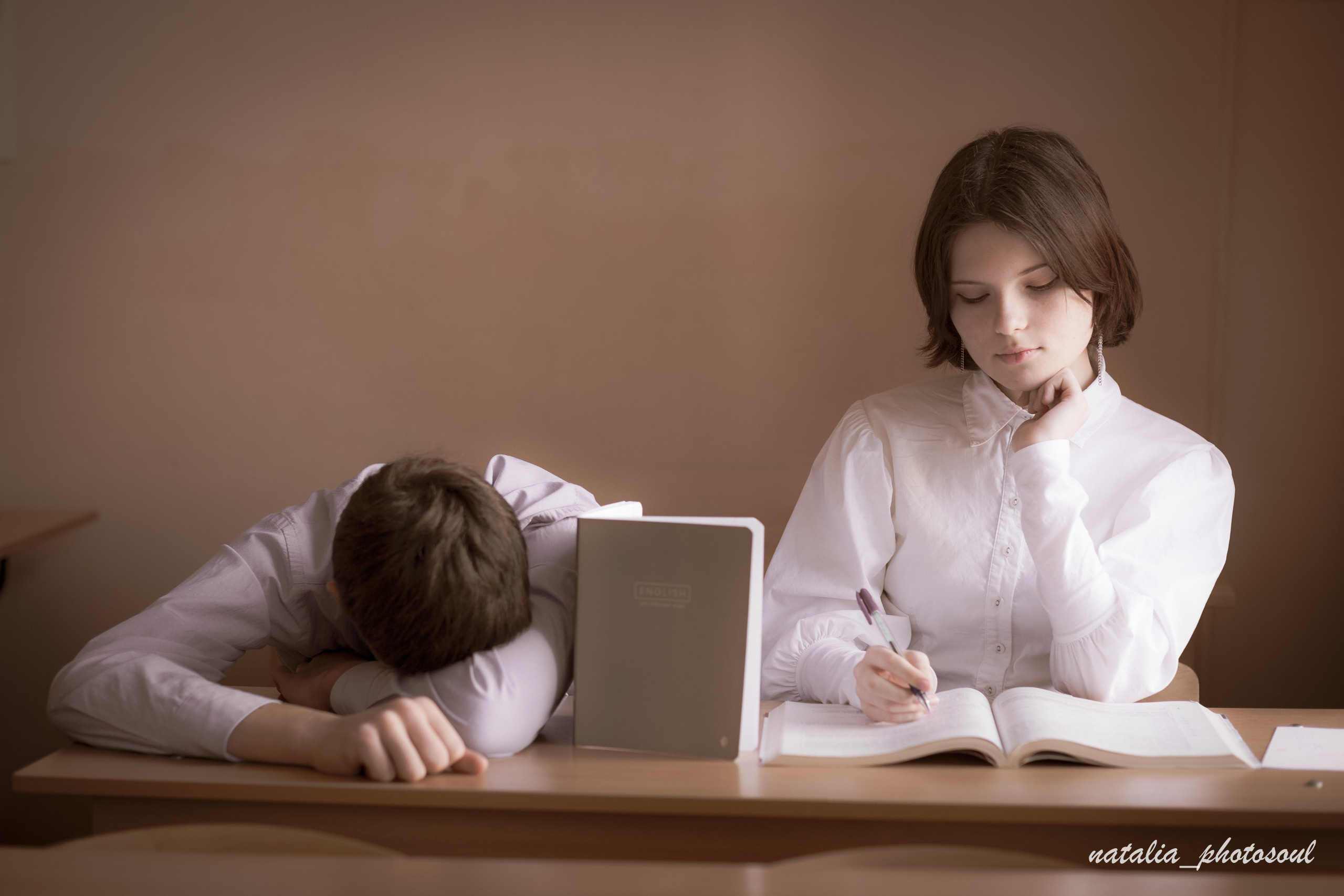 Graduation school album Grade 9. Photographer in Seoul Dobrokvashina Natalya