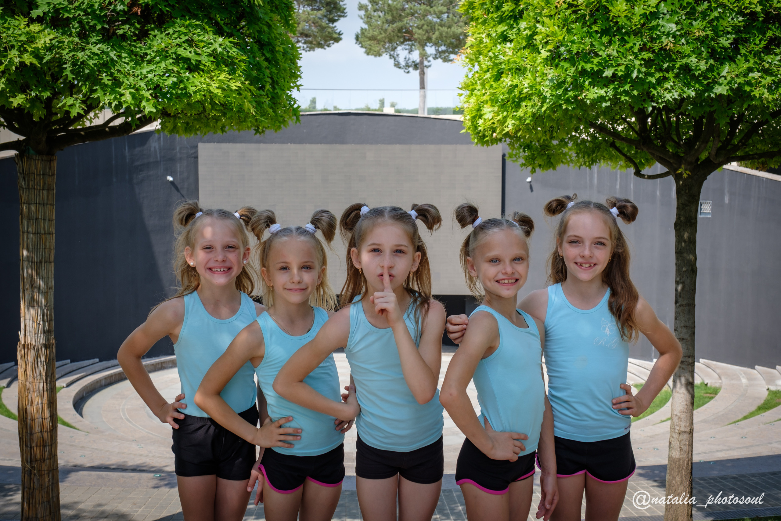 Children’s photo session in the park. Photographer in Seoul Dobrokvashina Natalya