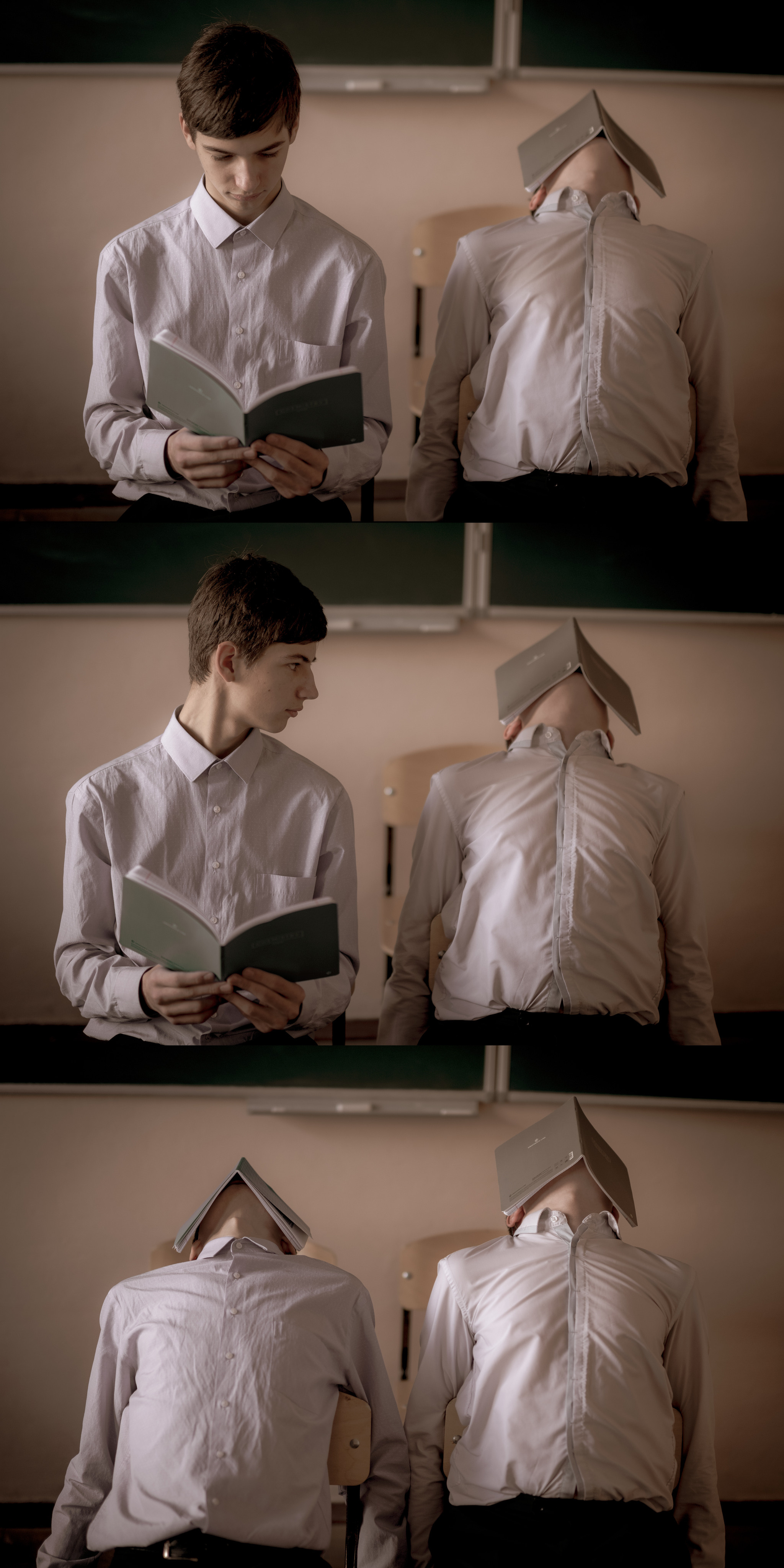 Graduation school album Grade 9. Photographer in Seoul Dobrokvashina Natalya