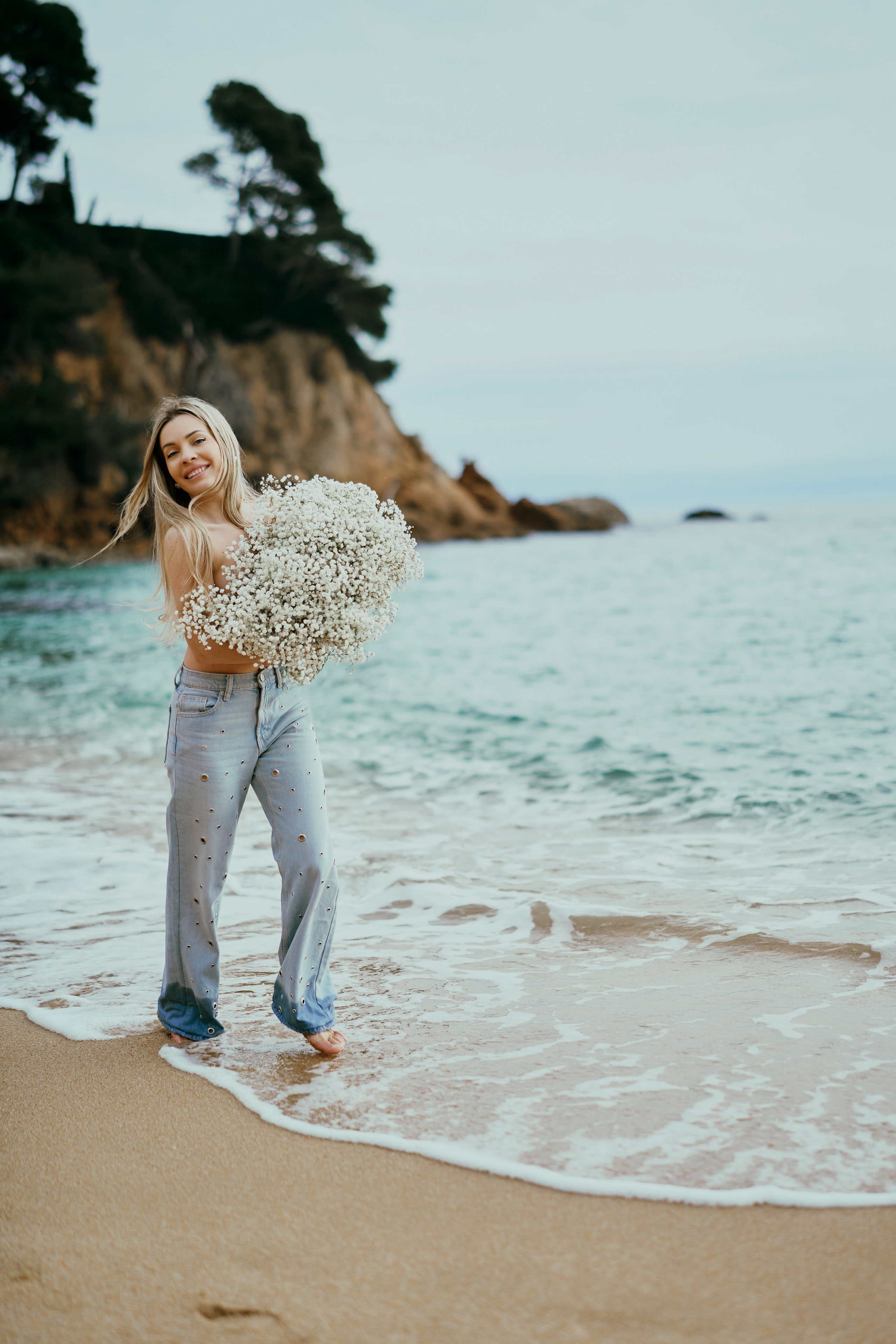 Адриана. Облако из цветов. Фотограф в Барселоне Жанна Захарченко