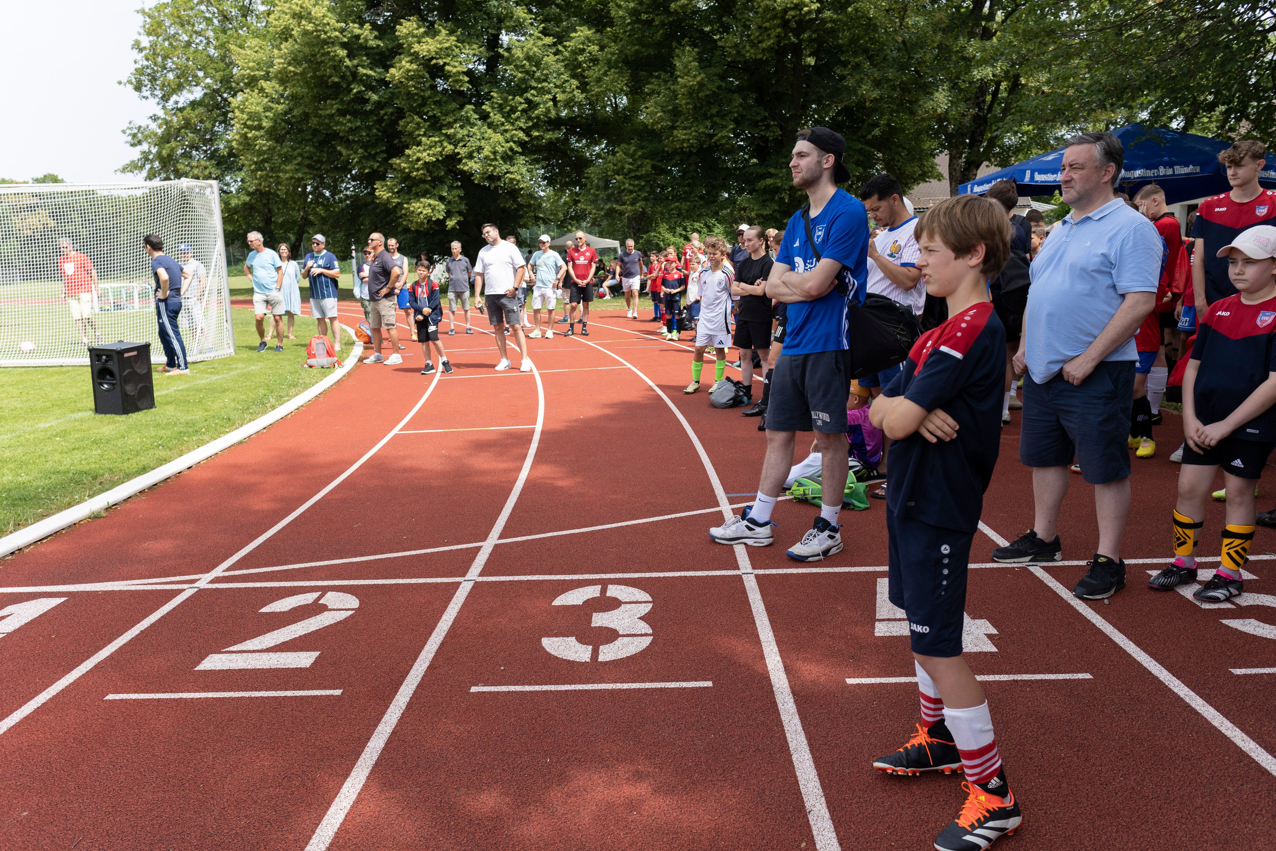 Fußball Meisterschaft. Photographer in Munich