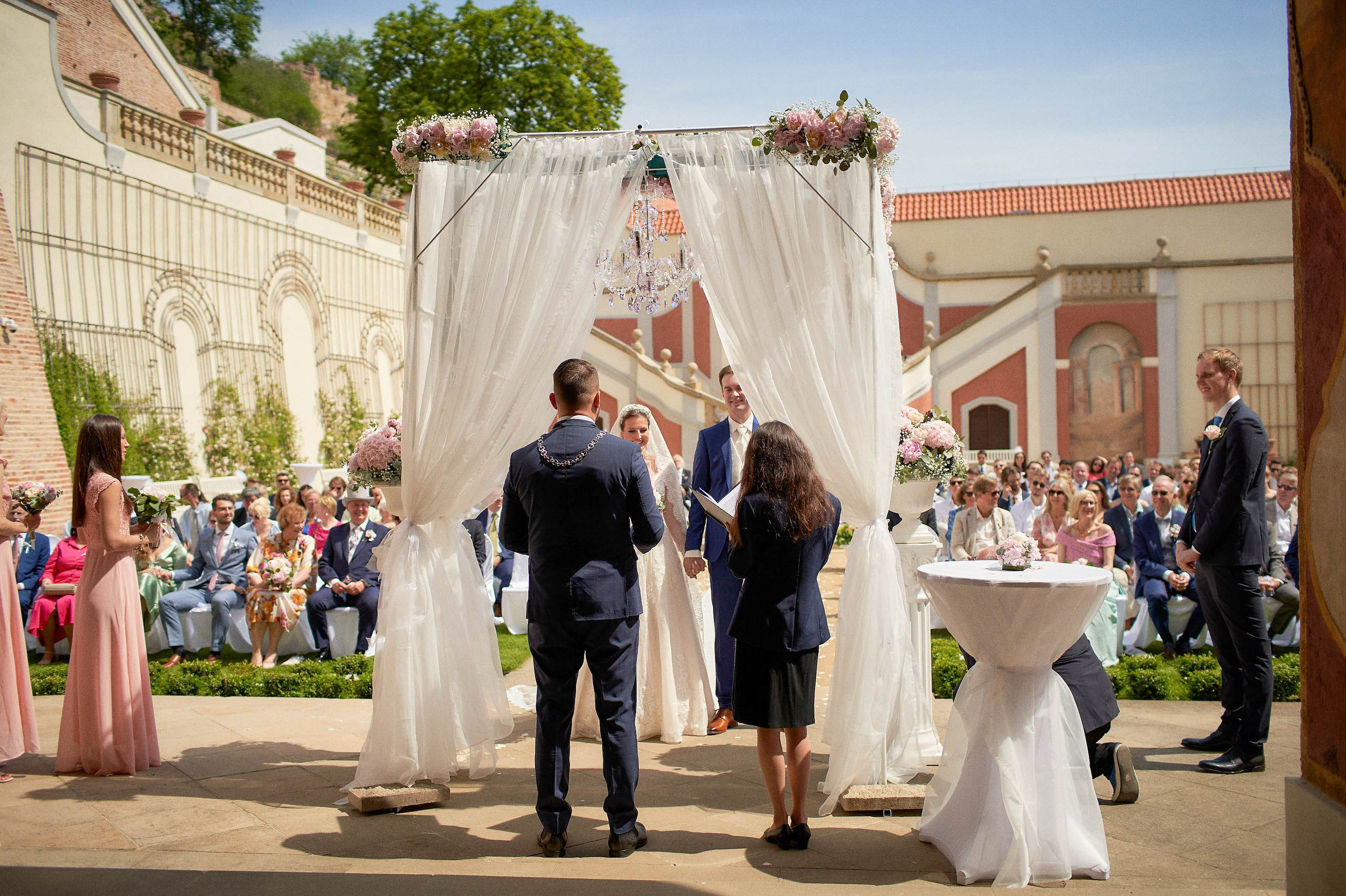 Adela & Matthias Wedding At The Historic Ledebour Garden