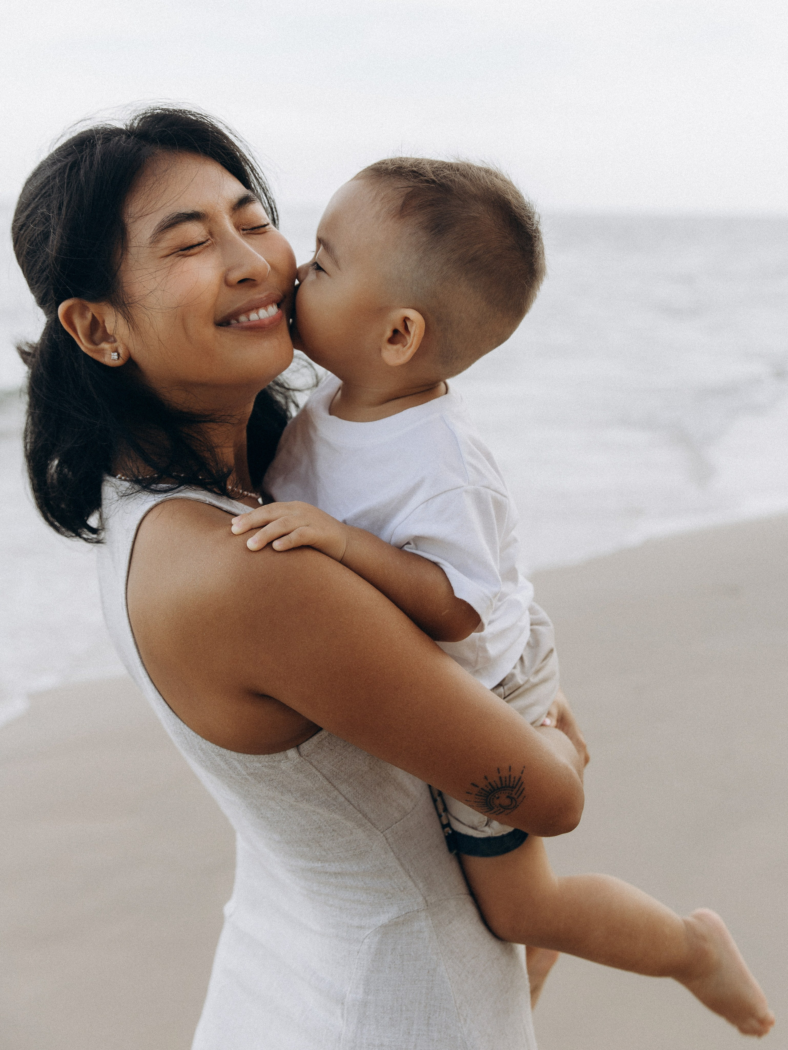 At the beach. Family and wedding photographer in Bangkok, Thailand