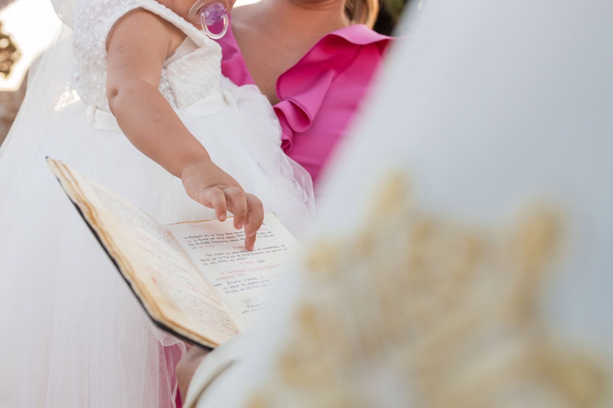Baptism. Photography in Rhodes