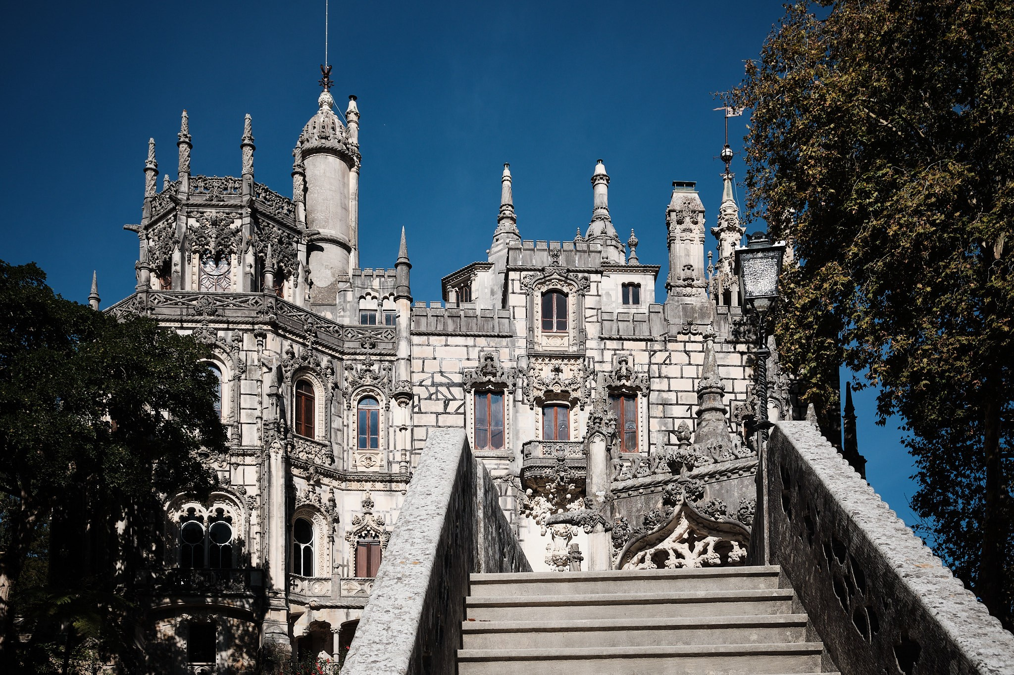 Quinta da Regaleira, Sintra, Portugalia. Pagina principală