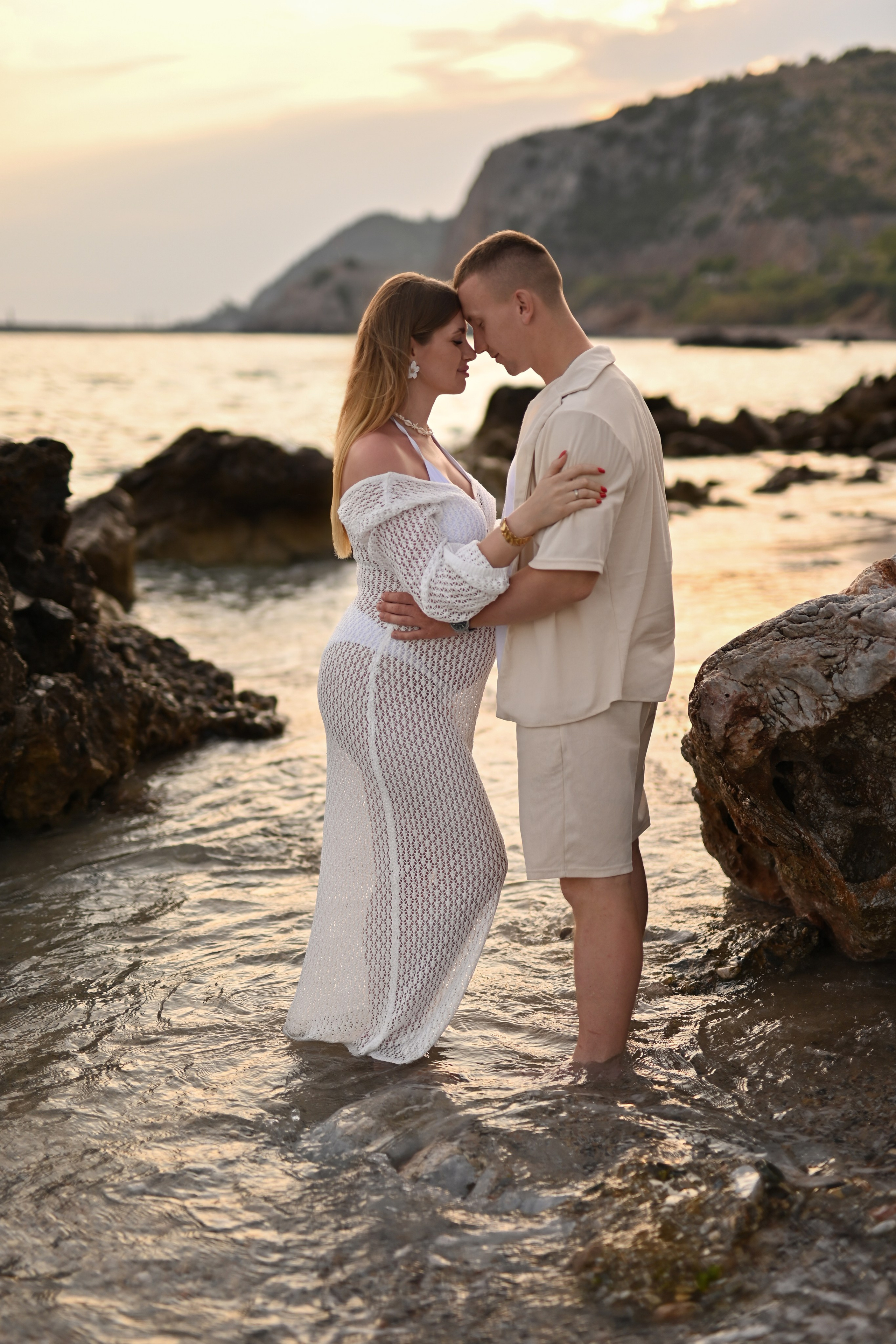 Съемка беременности. Фотограф в Алании (Аланье), Сиде, Манавгате. Турция