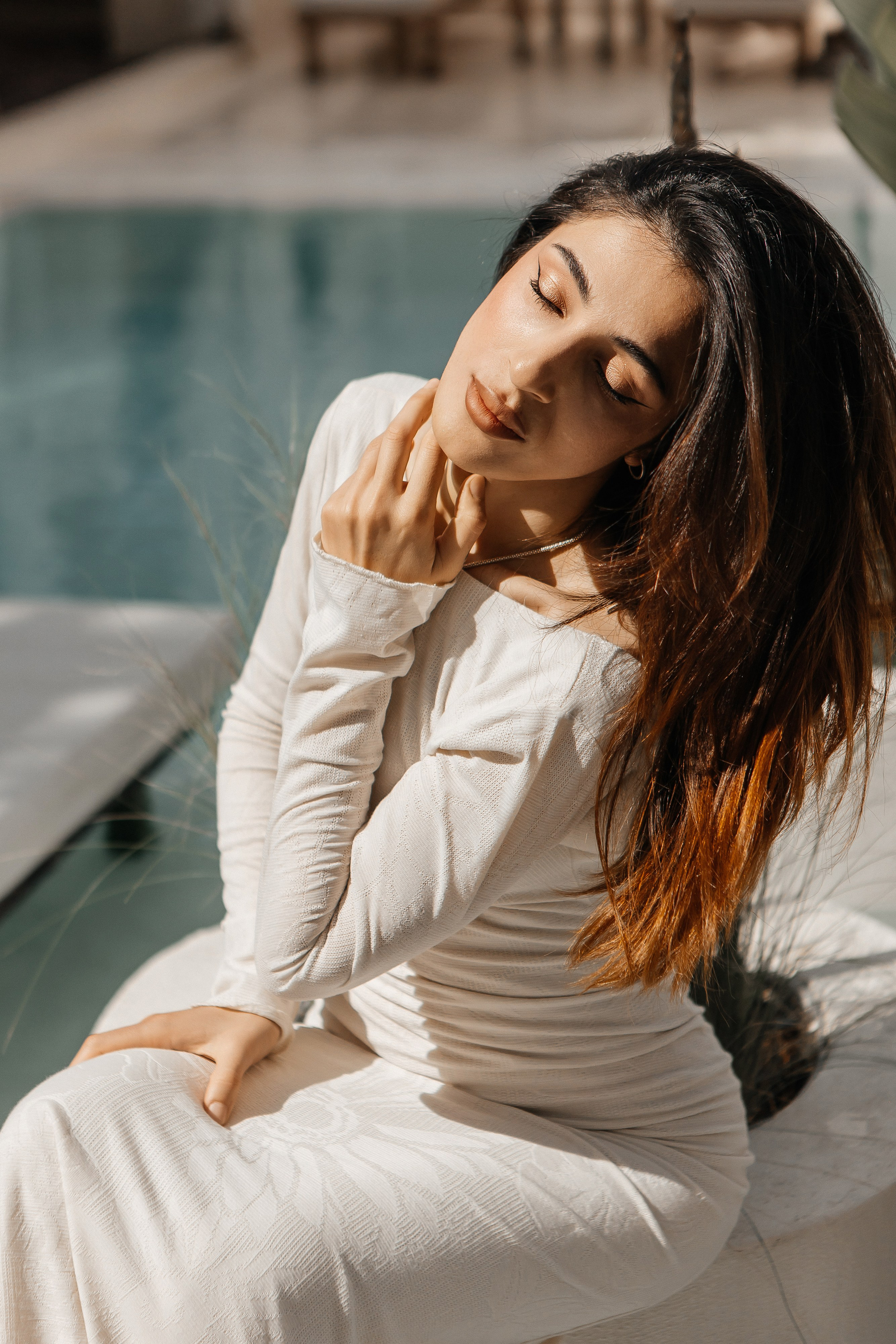 Бассейн в балийском стиле. Фотограф в Анталии, Кемере и Белеке