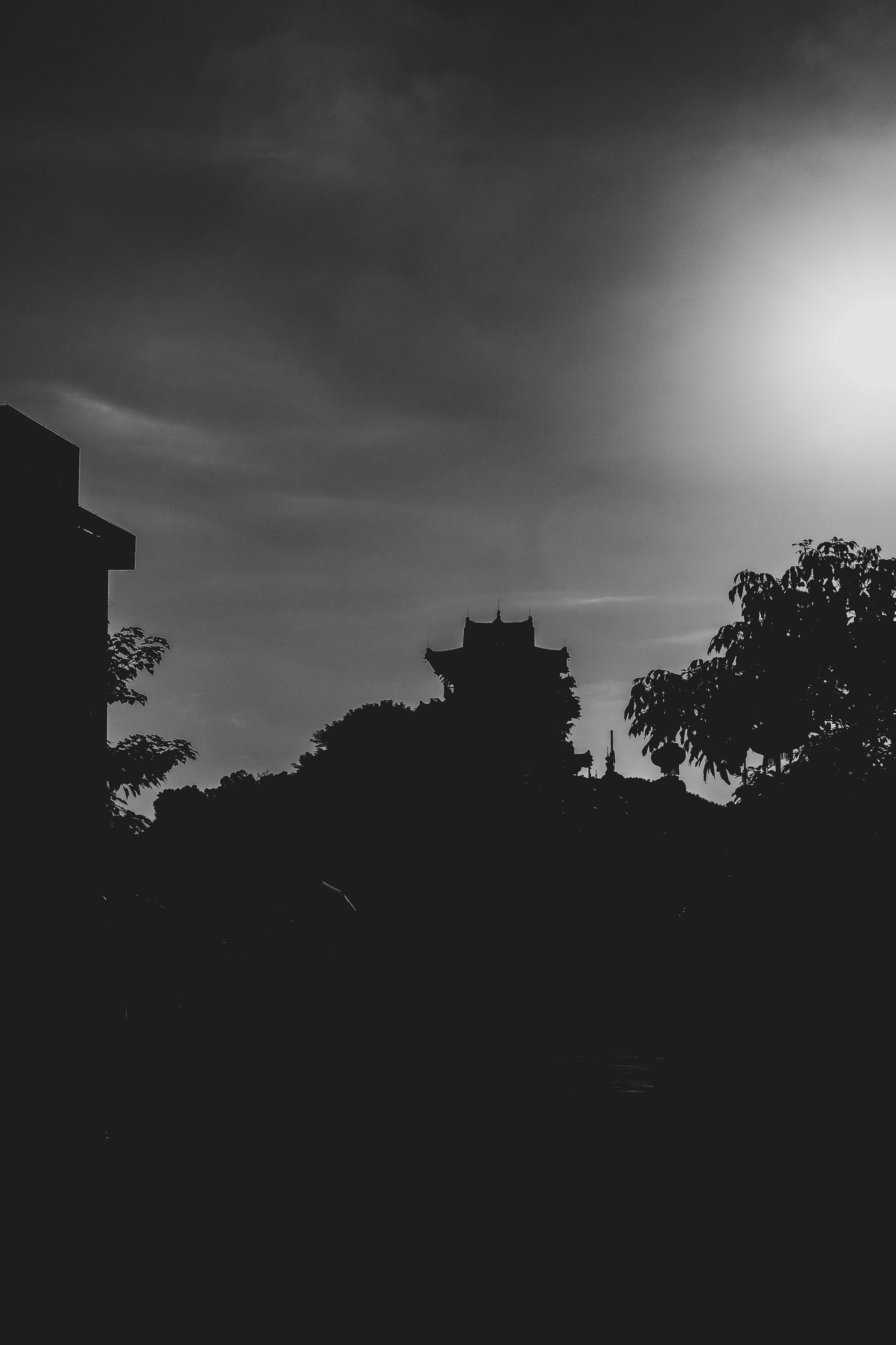 Duanzhou Ancient City Wall in Black and White Photography | China 🇨🇳 