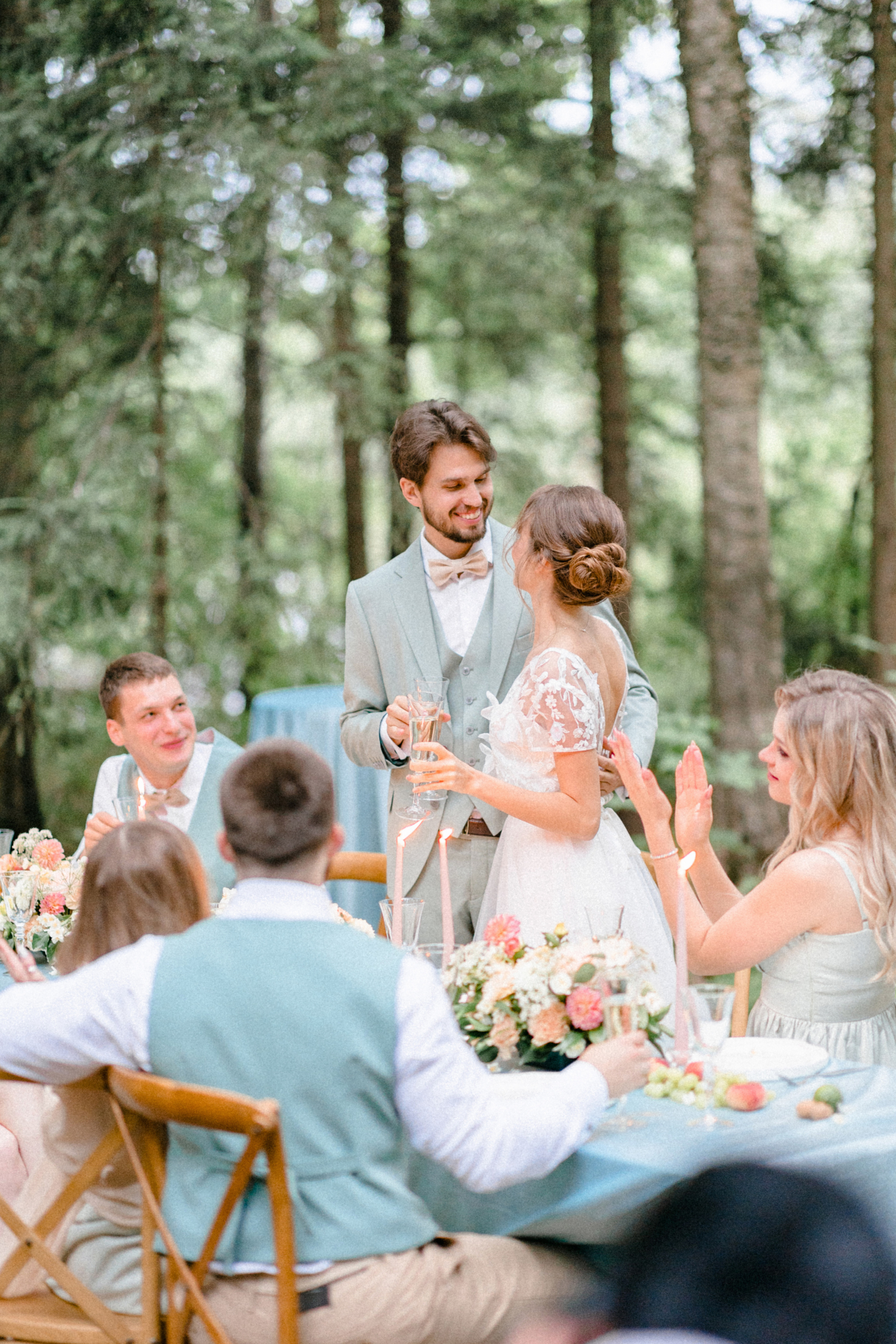 MINT WEDDING. Family photograph in Munich Anastasia Vorobtsova