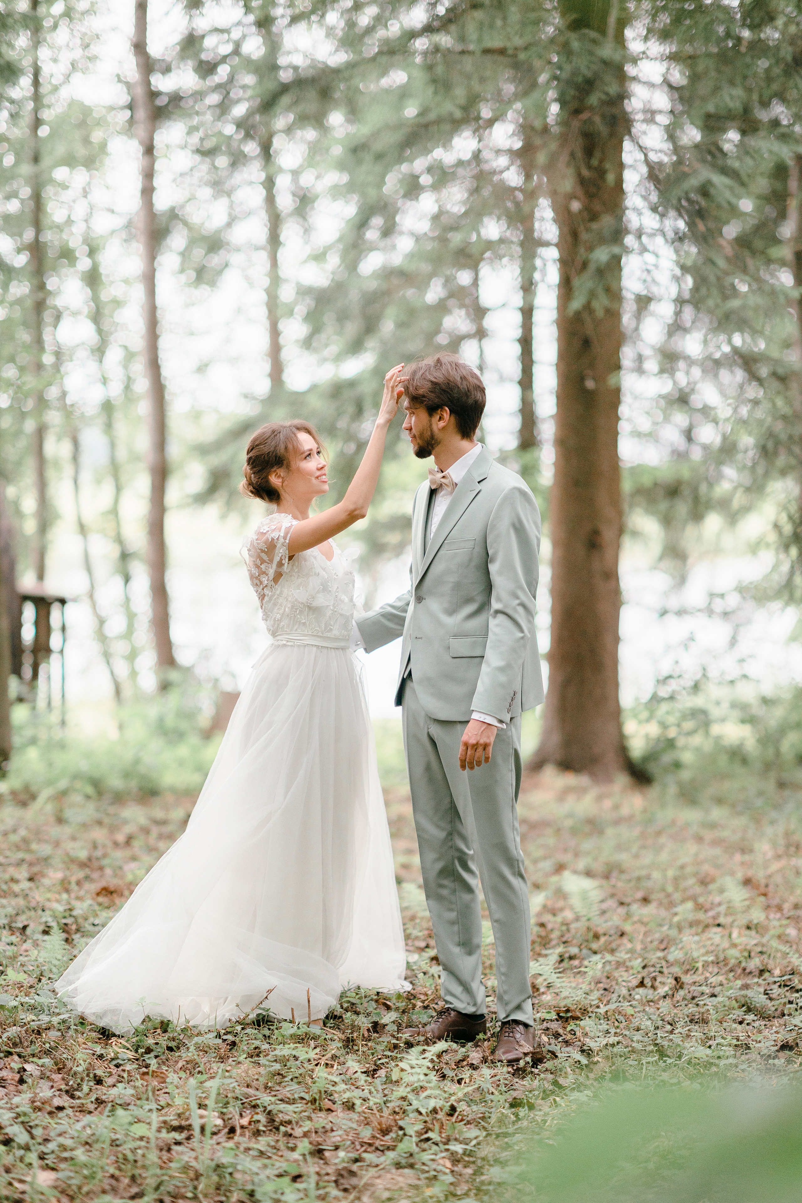 MINT WEDDING. Family photograph in Munich Anastasia Vorobtsova
