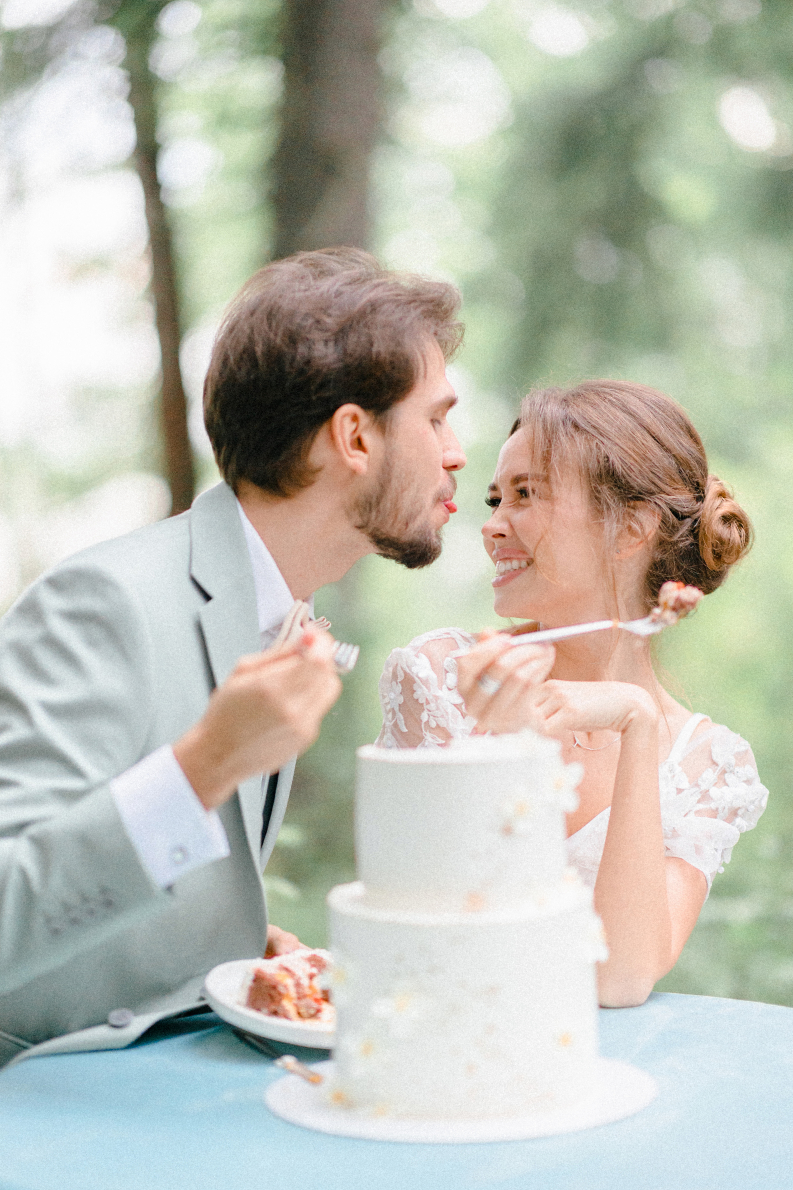 MINT WEDDING. Family photograph in Munich Anastasia Vorobtsova