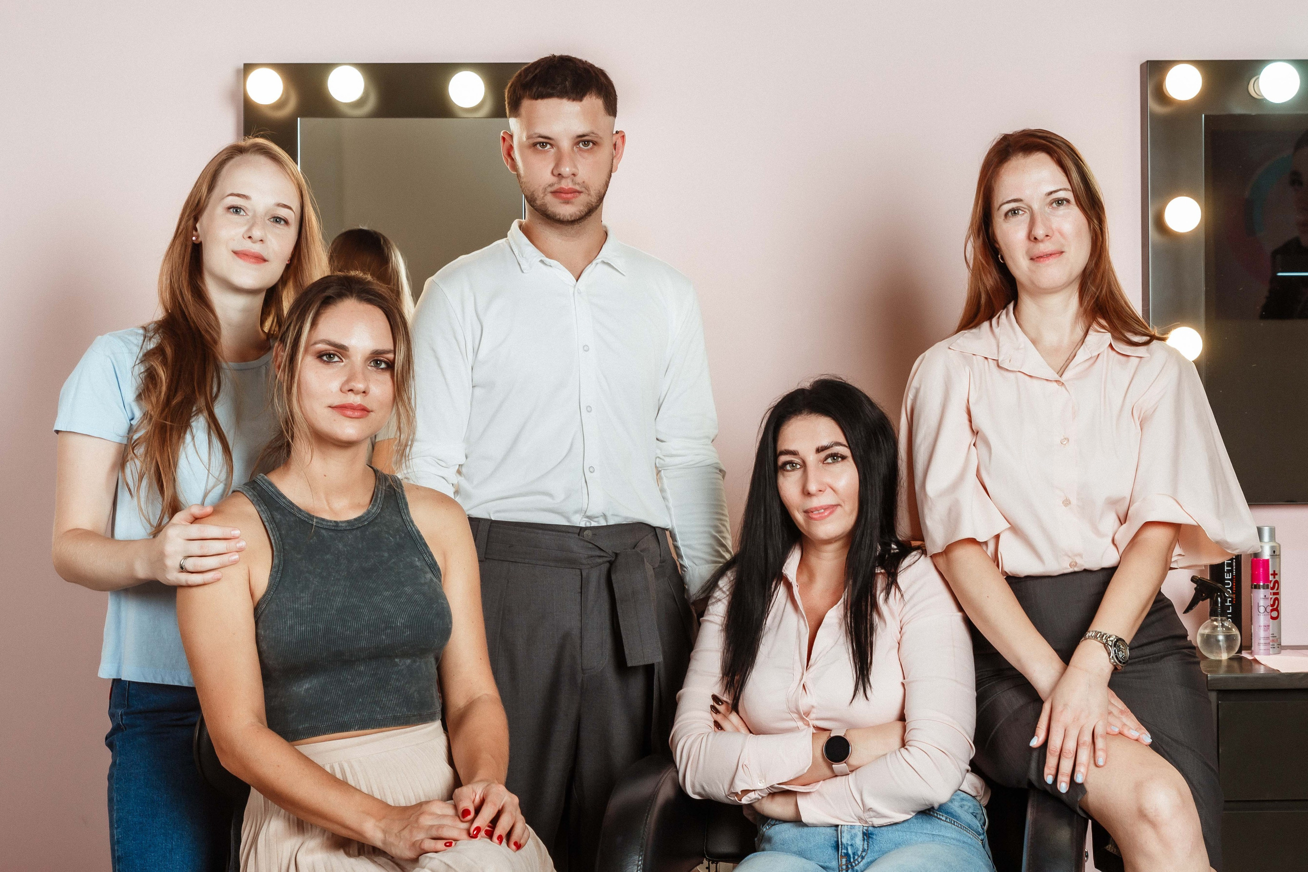 Salon Staff Photoshoot. Kseny Kolesnik Photography