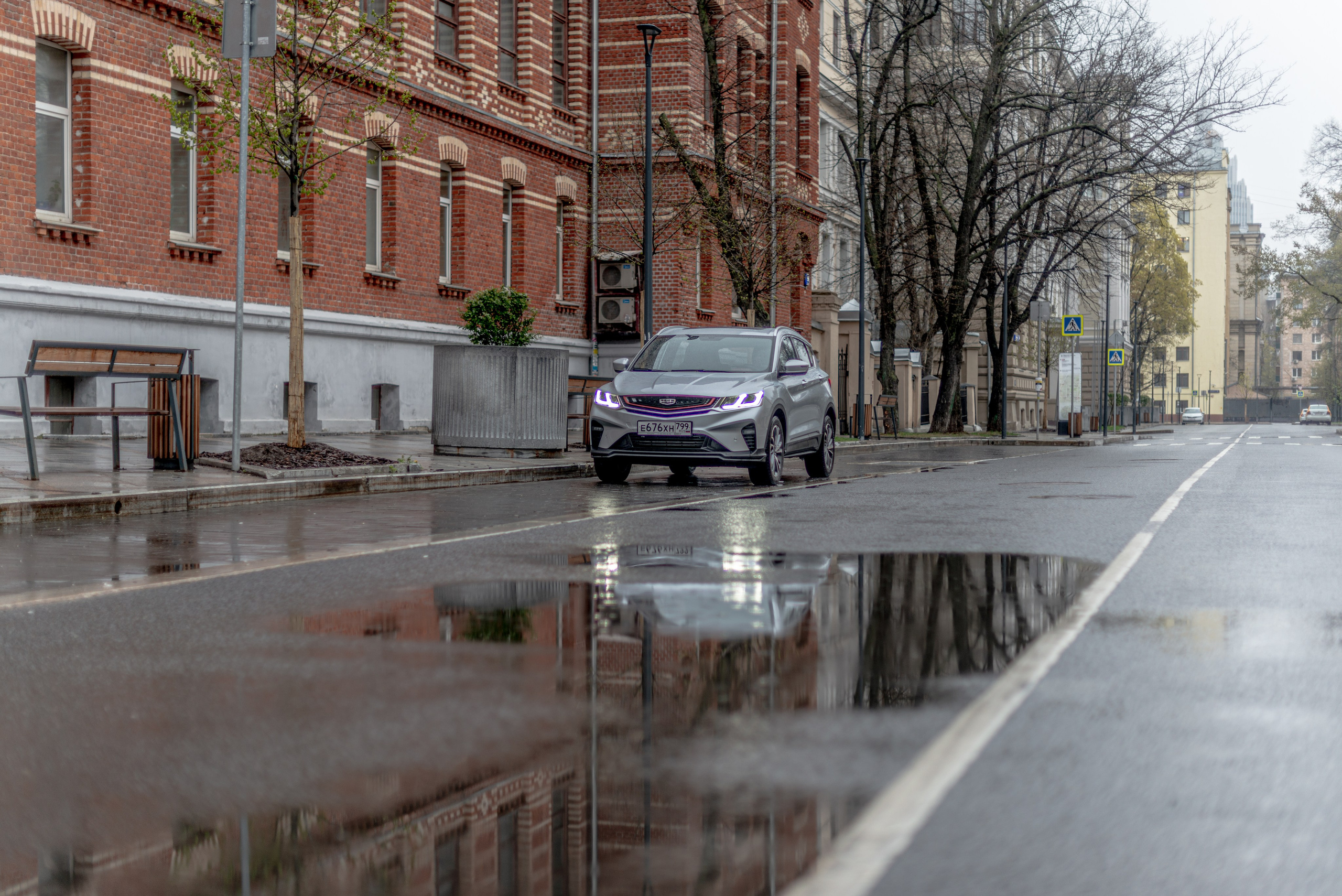 Фотосъемка автомобиля Geely Coolray. ФОТОГРАФ МЕКСИКА КИНТАНА-РОО