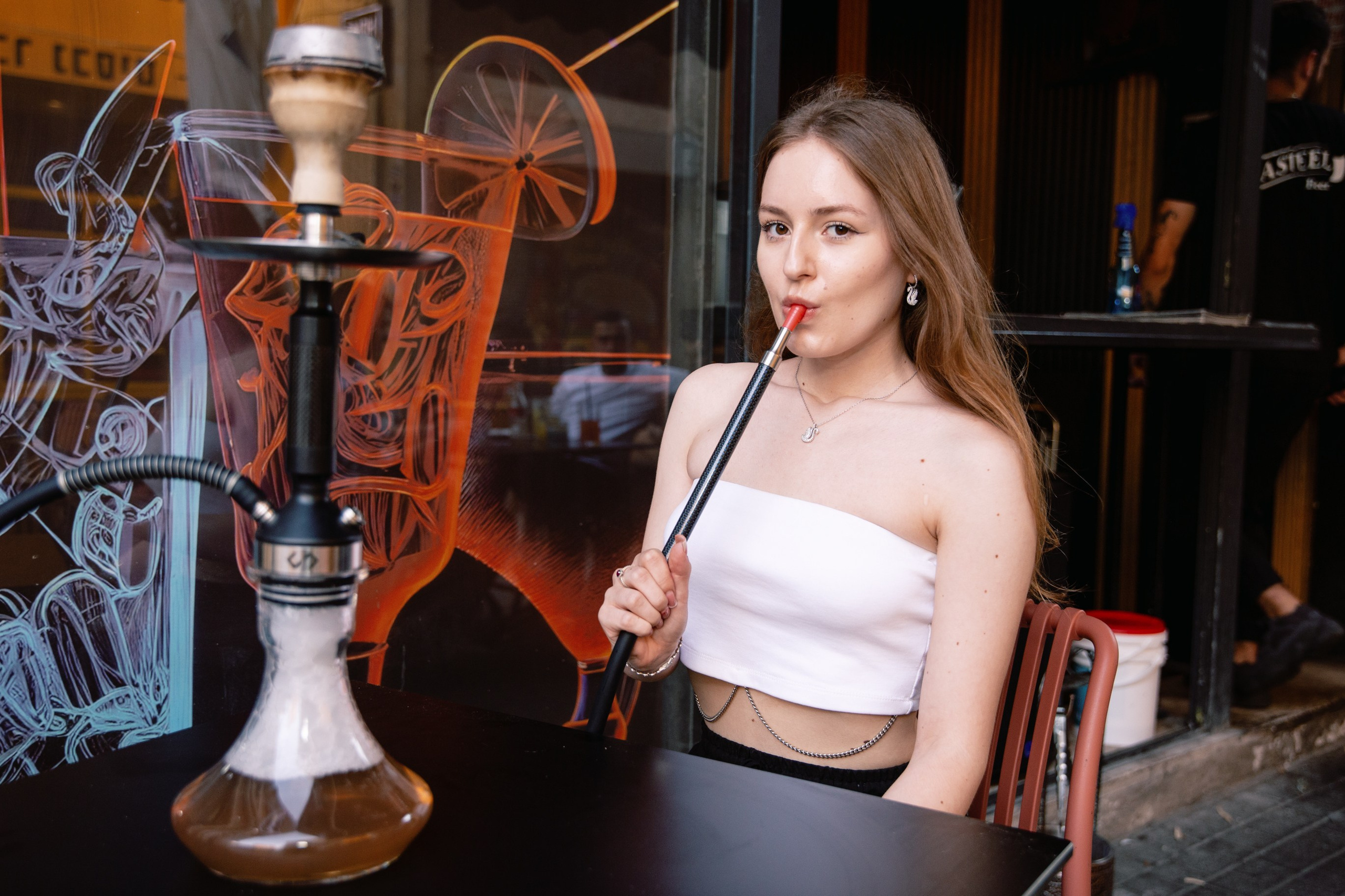 Контентная съемка для бара Focus. Портретный и репортажный фотограф в Израиле Рома Бирман