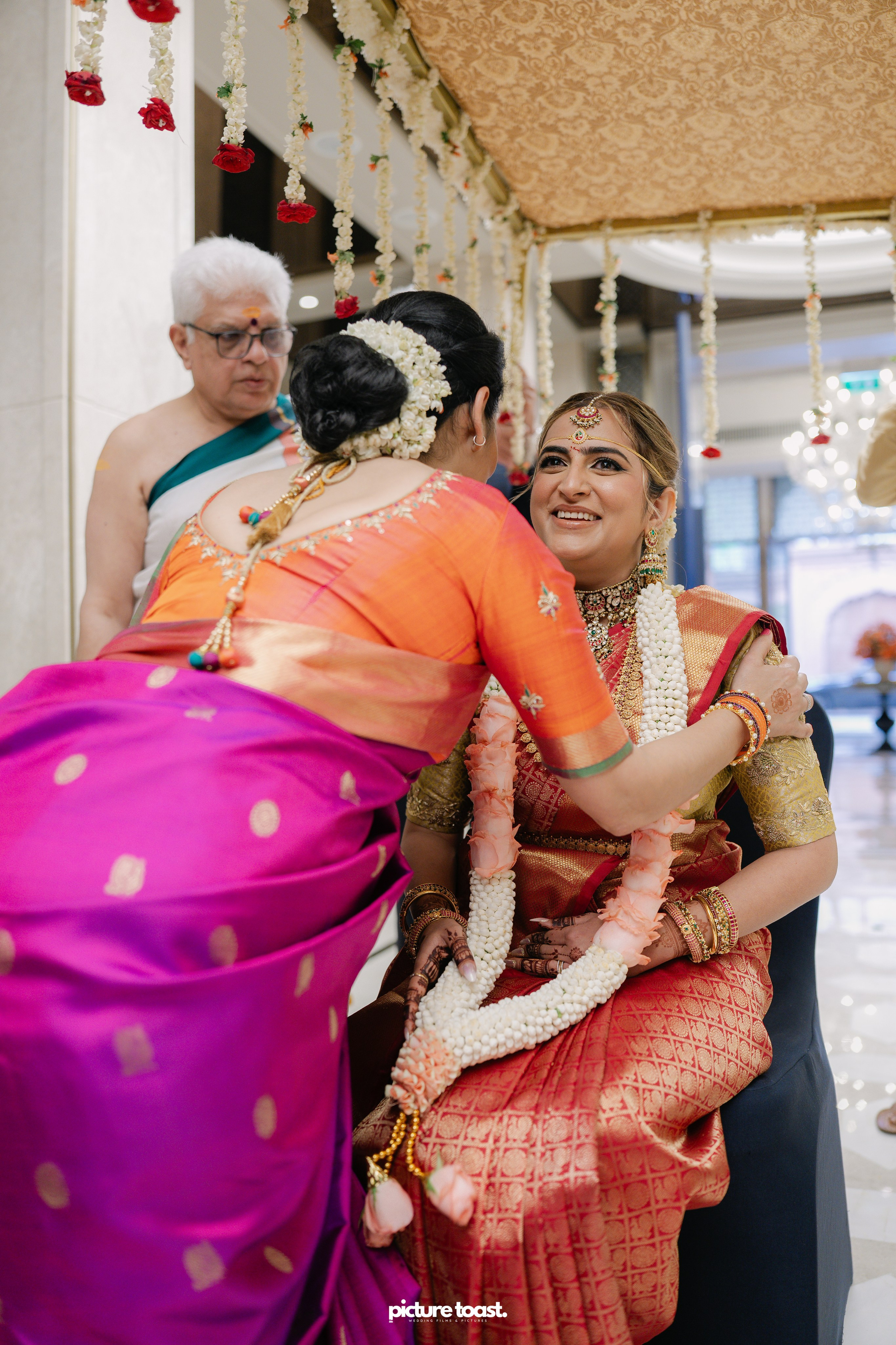 South Indian Wedding Ft. Aashna & Rajiv. Fine art Wedding Photographers in India & Canada