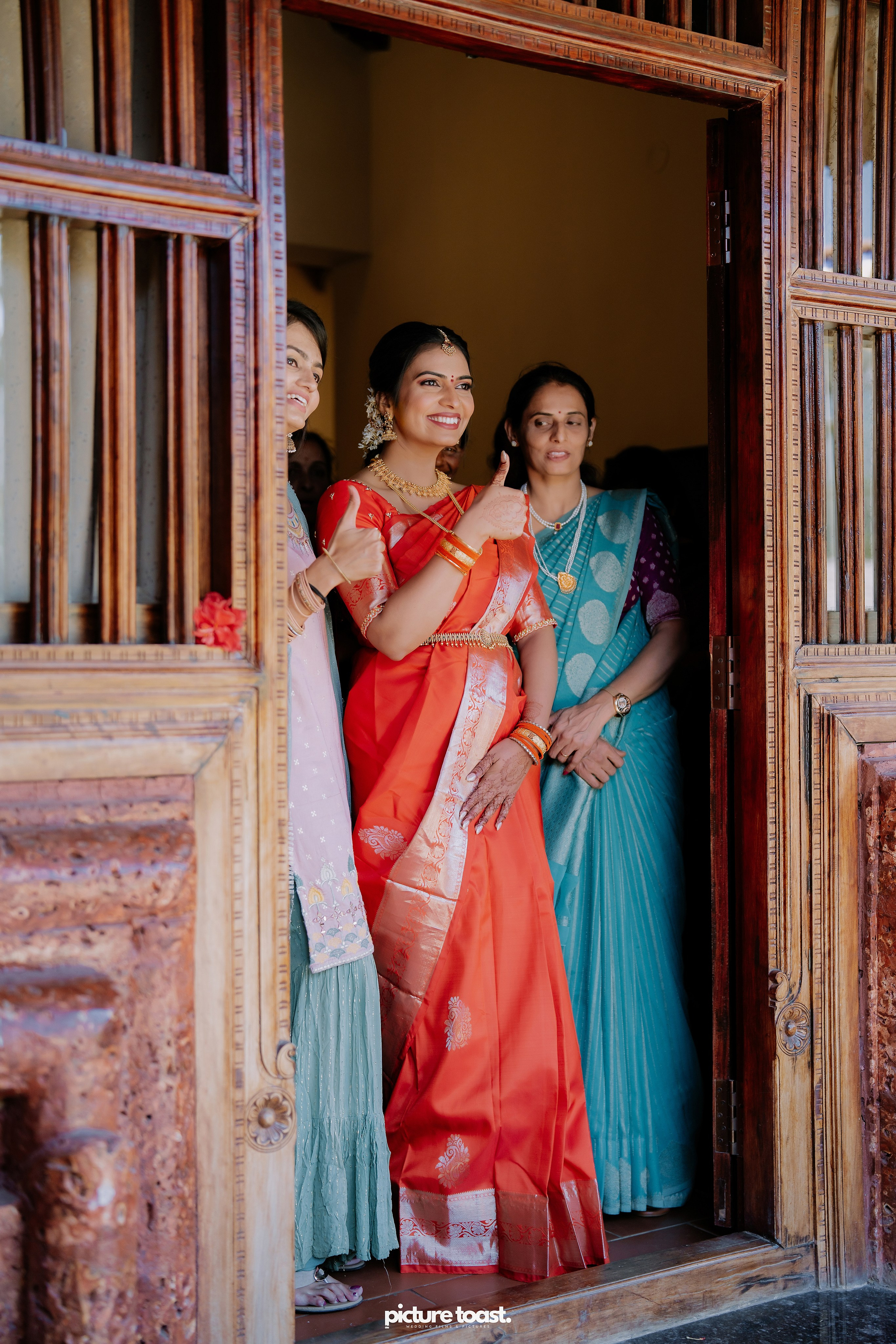 Wrapped in love and tradition. Fine art Wedding Photographers in India & Canada