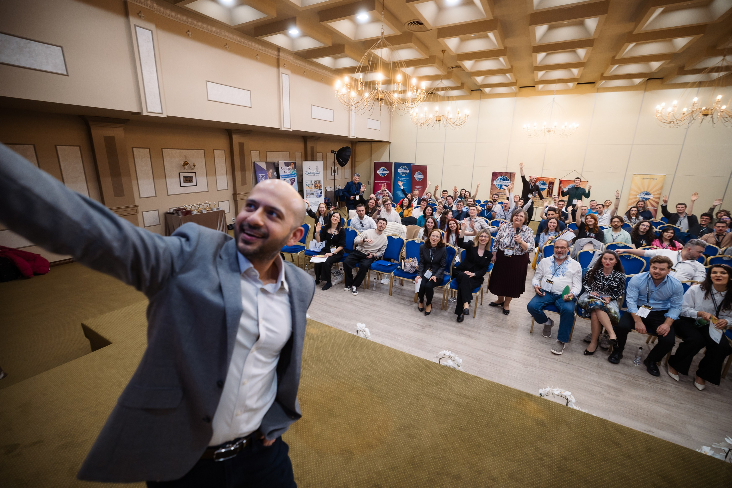 Toastmasters Conference. Marius Ciocan