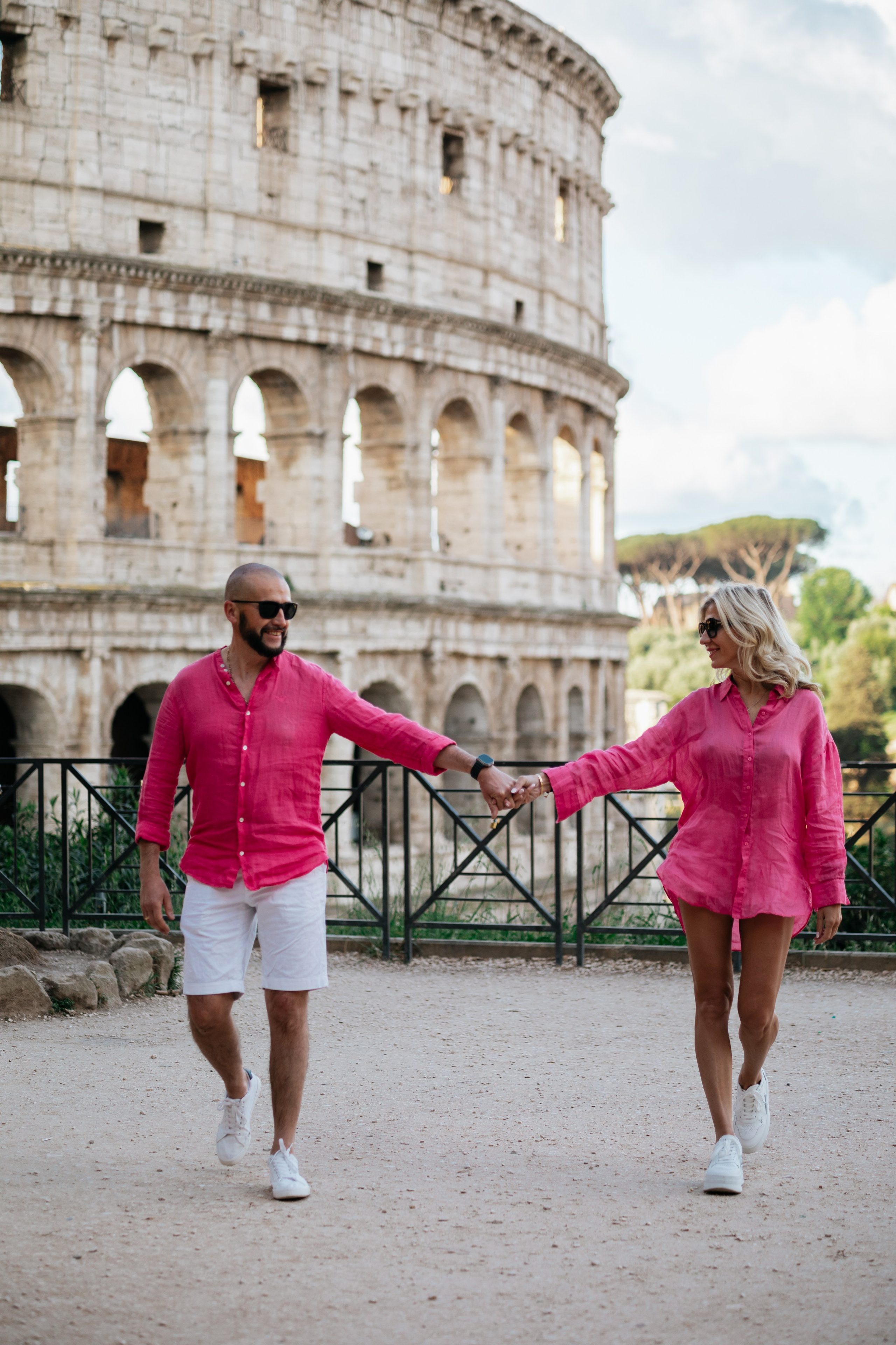 Aija & Sergej. Vacation photoshoot in Rome. Photographer in Rome