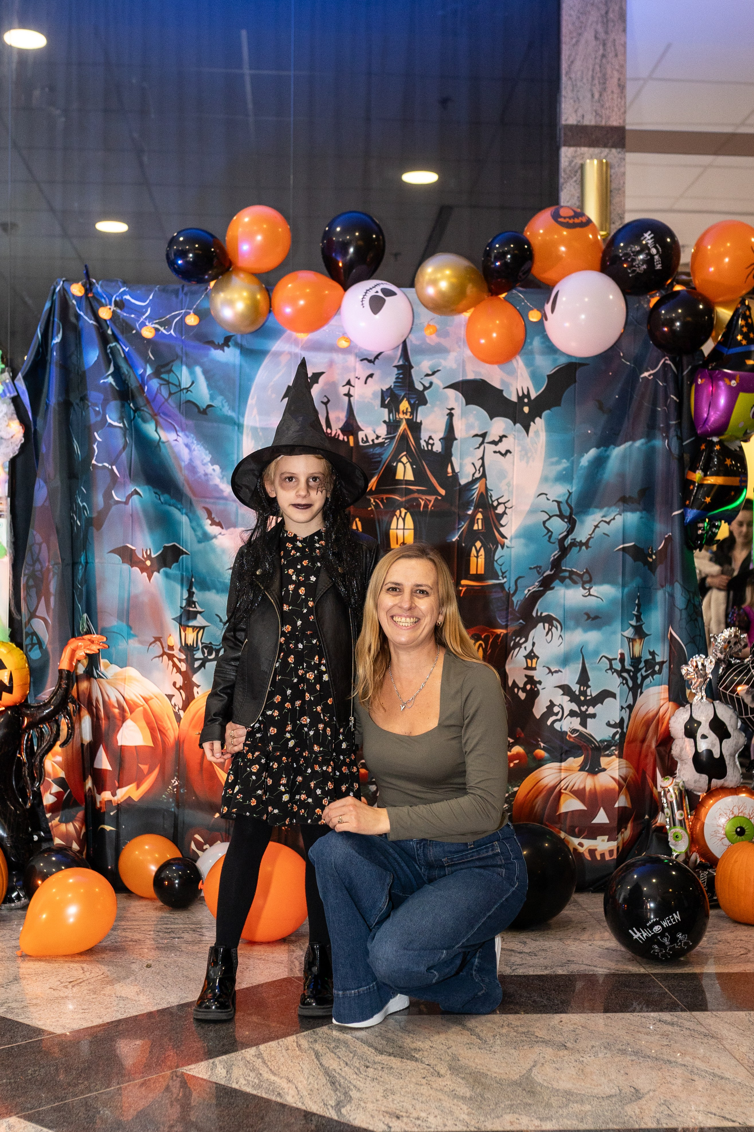 Leo dance studio Helloween 2025. Семейный и детский фотограф в Варшаве Мила Бобровская